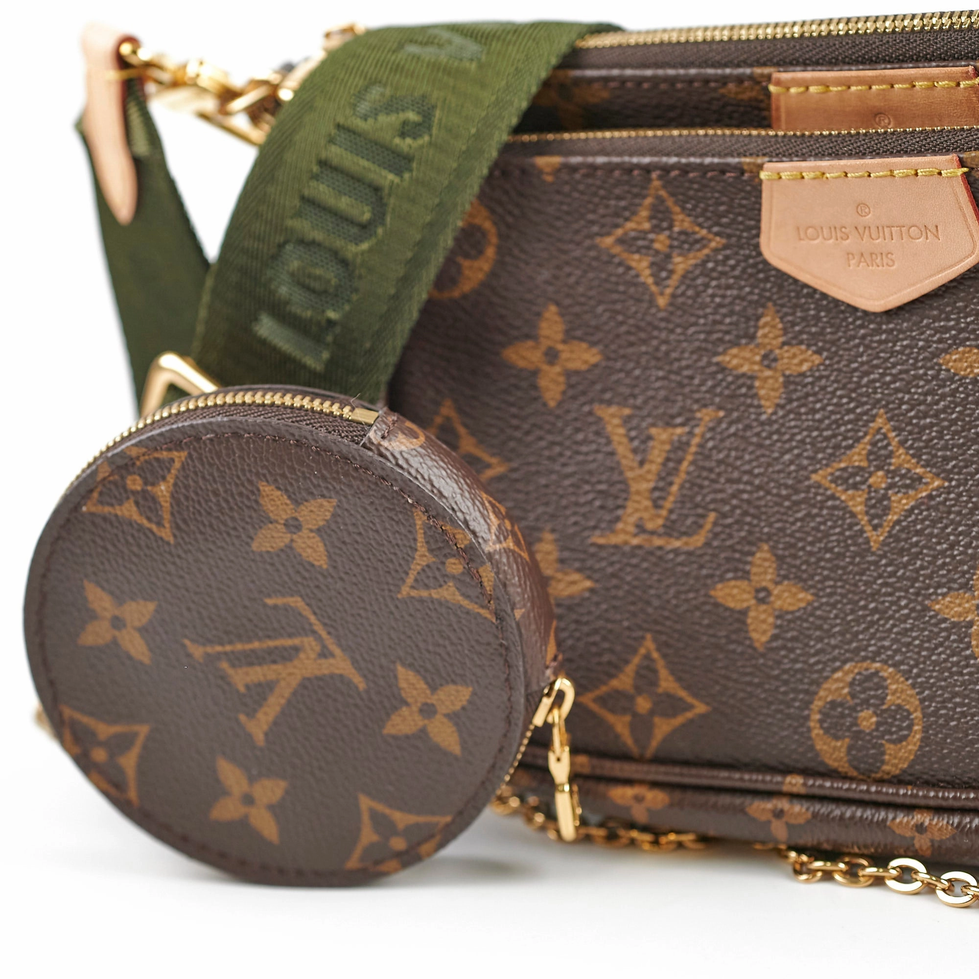 Louis Vuitton Multi Pochette Khaki Monogram