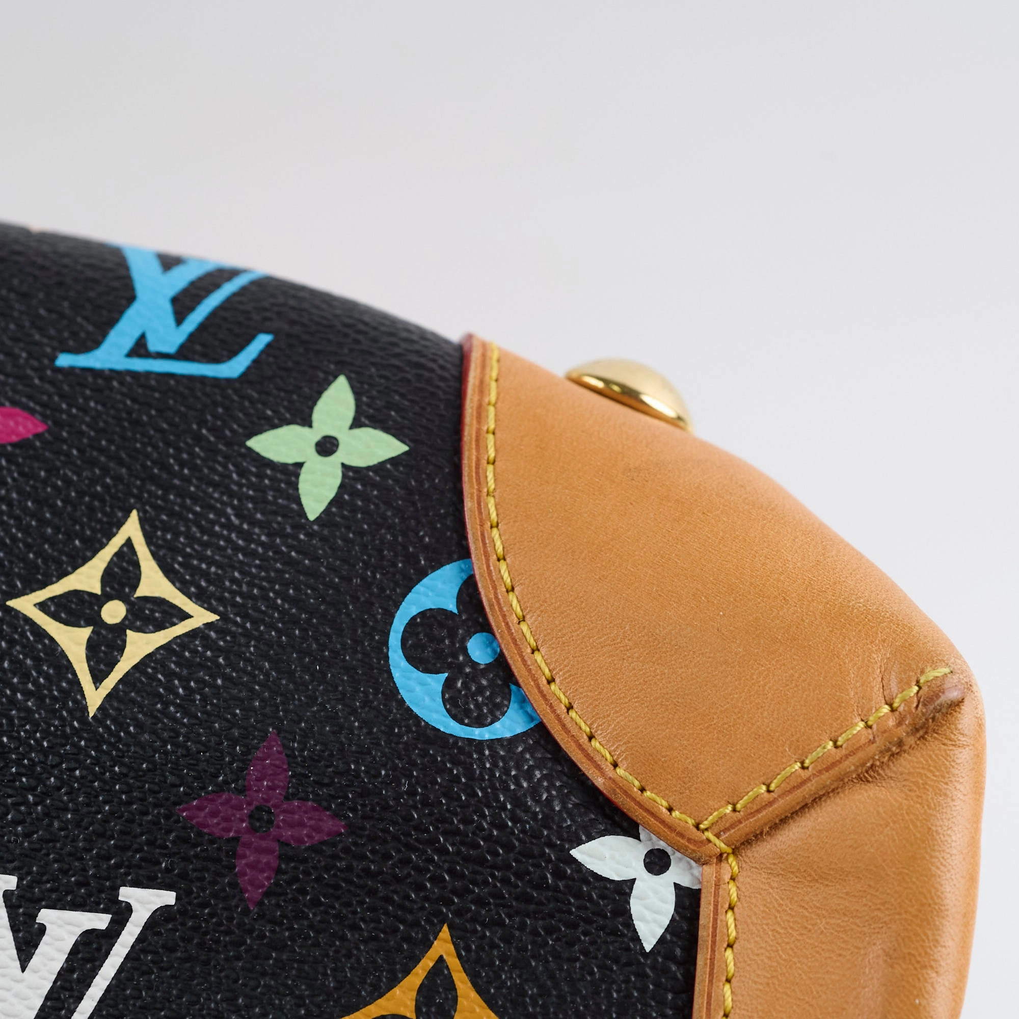 Louis Vuitton Multicolor Shoulder Bag Black