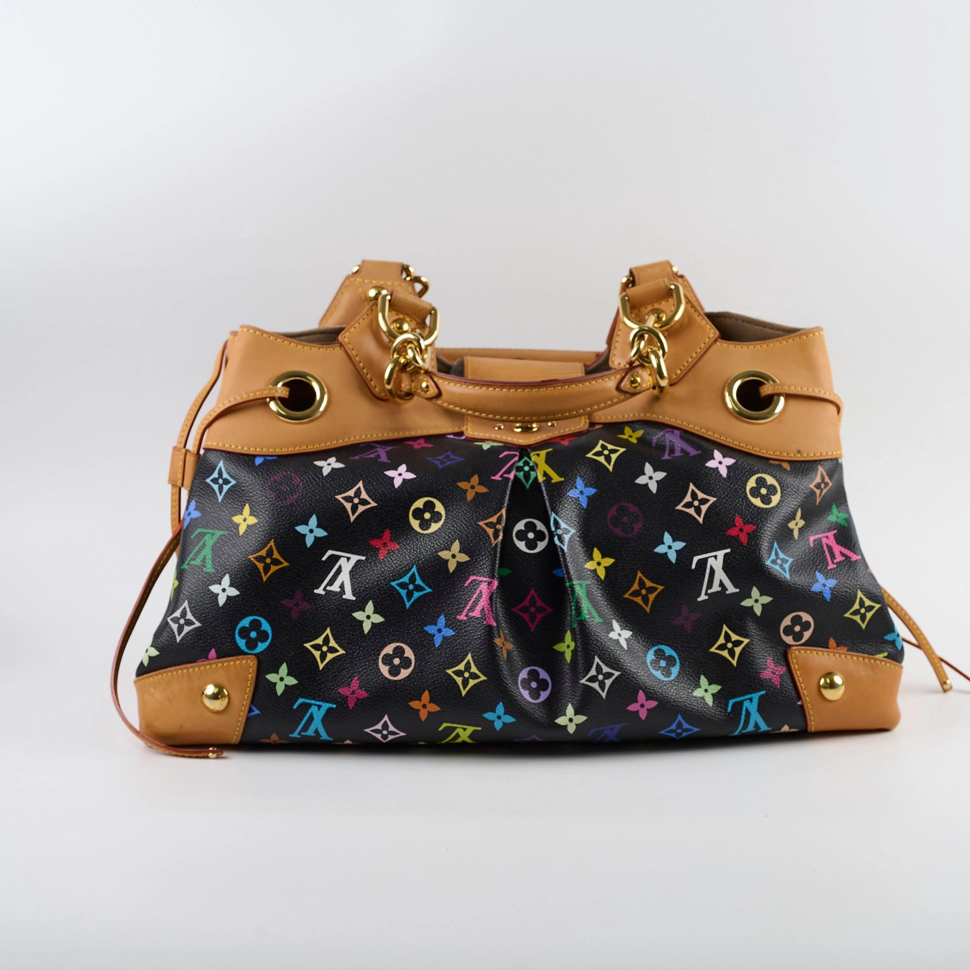 Louis Vuitton Multicolor Shoulder Bag Black