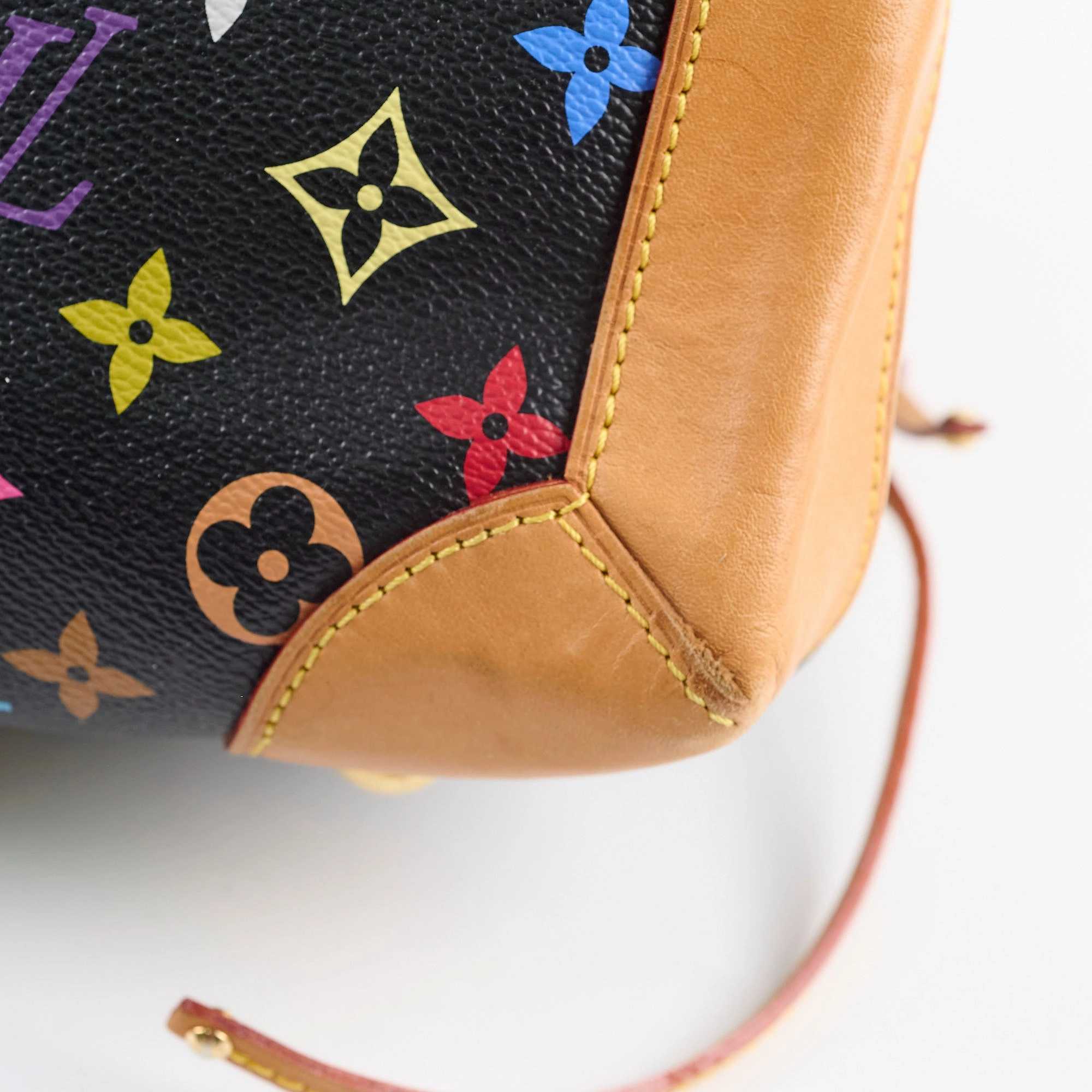 Louis Vuitton Multicolor Shoulder Bag Black