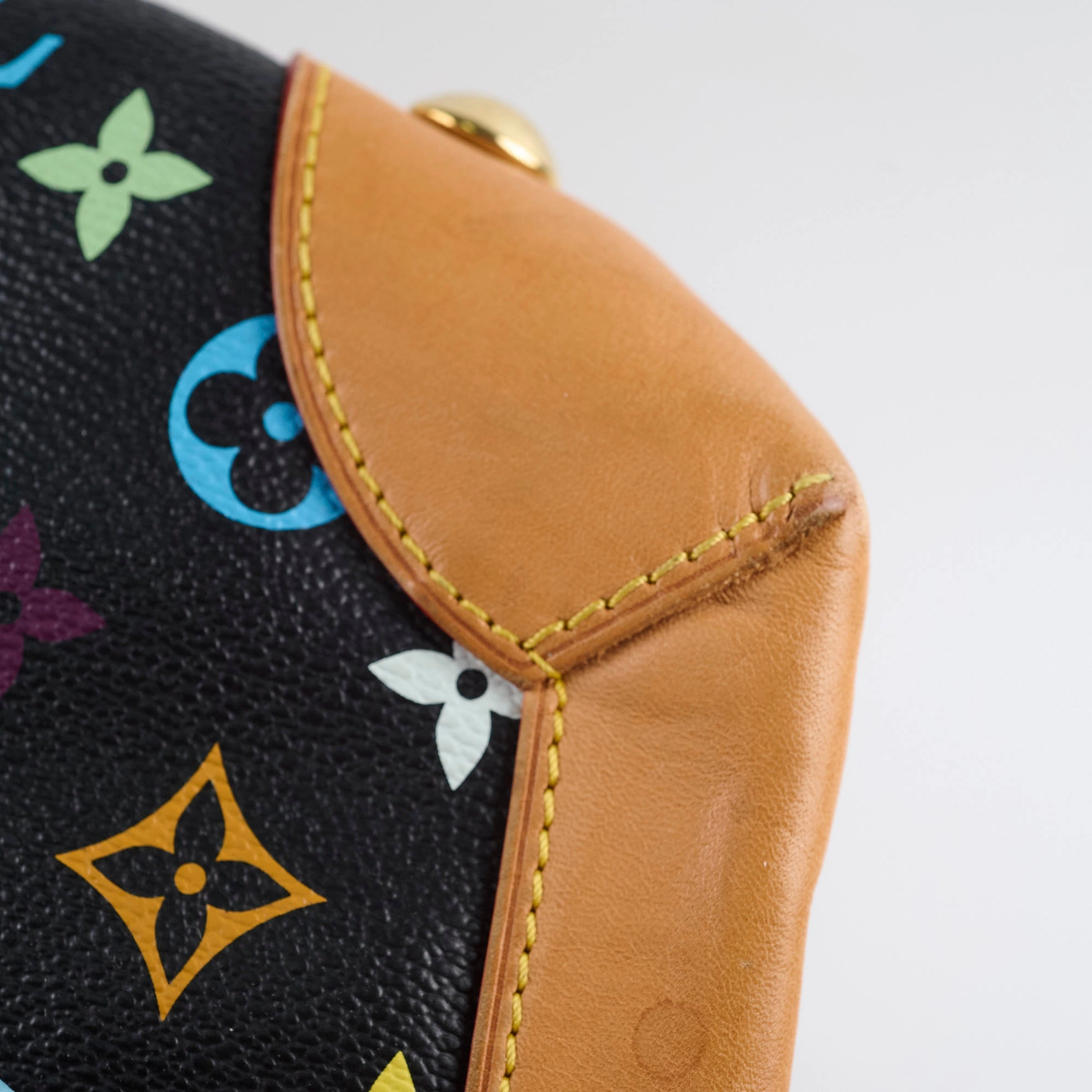 Louis Vuitton Multicolor Shoulder Bag Black