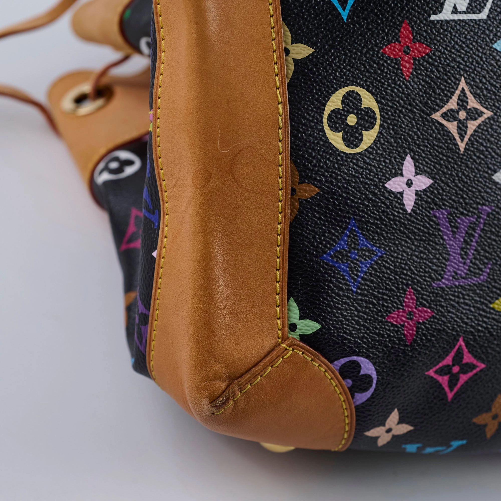 Louis Vuitton Multicolor Shoulder Bag Black
