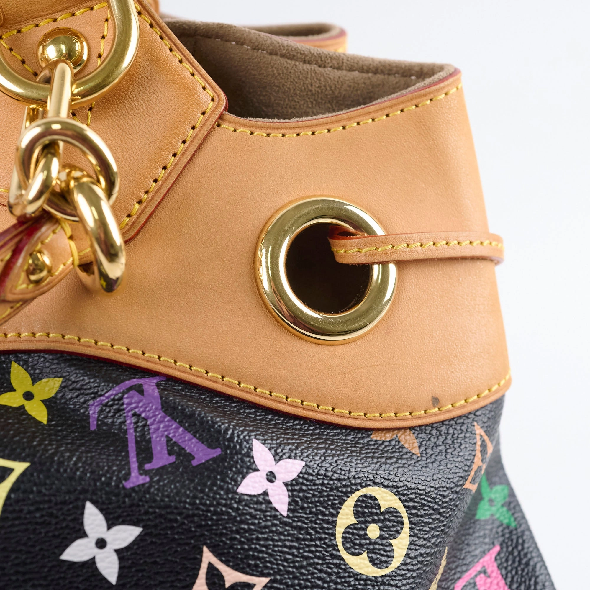 Louis Vuitton Multicolor Shoulder Bag Black