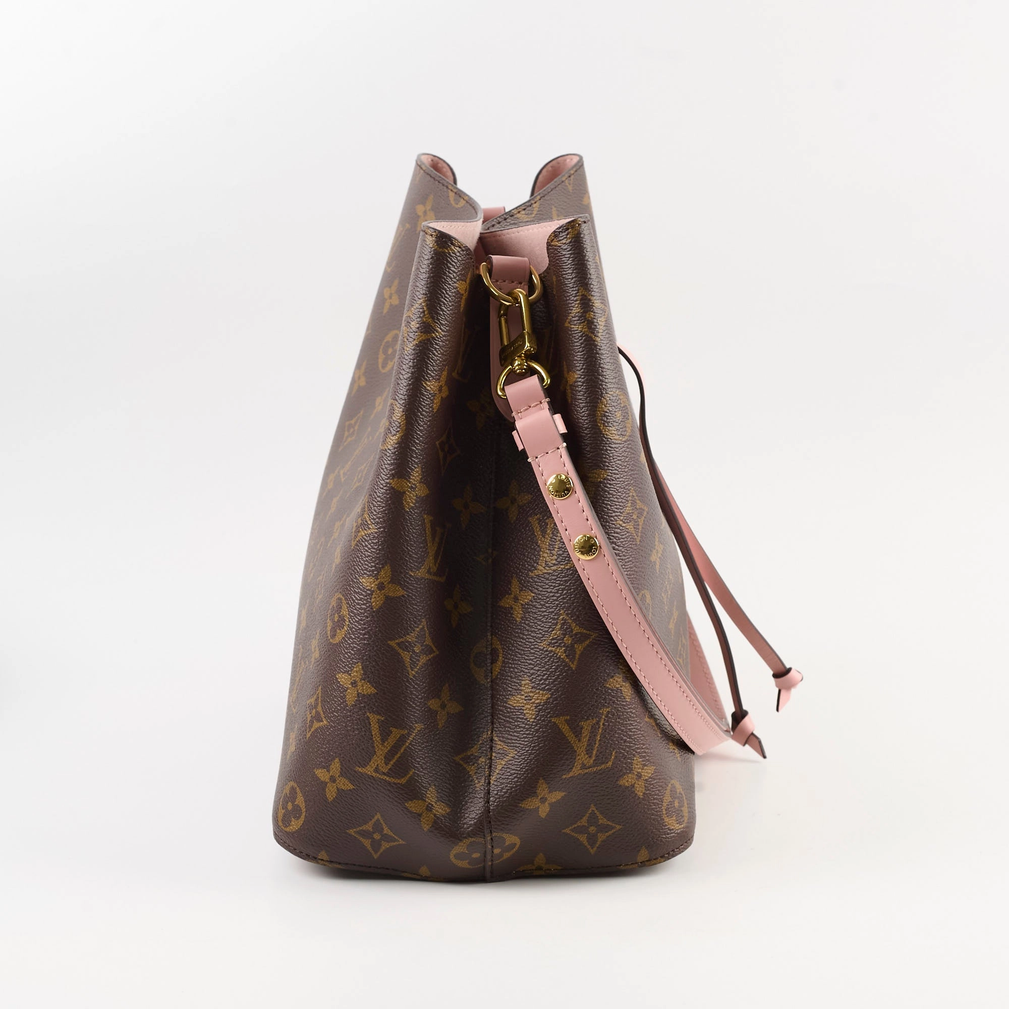 Louis Vuitton Neo Noe Monogram Pink Microchip