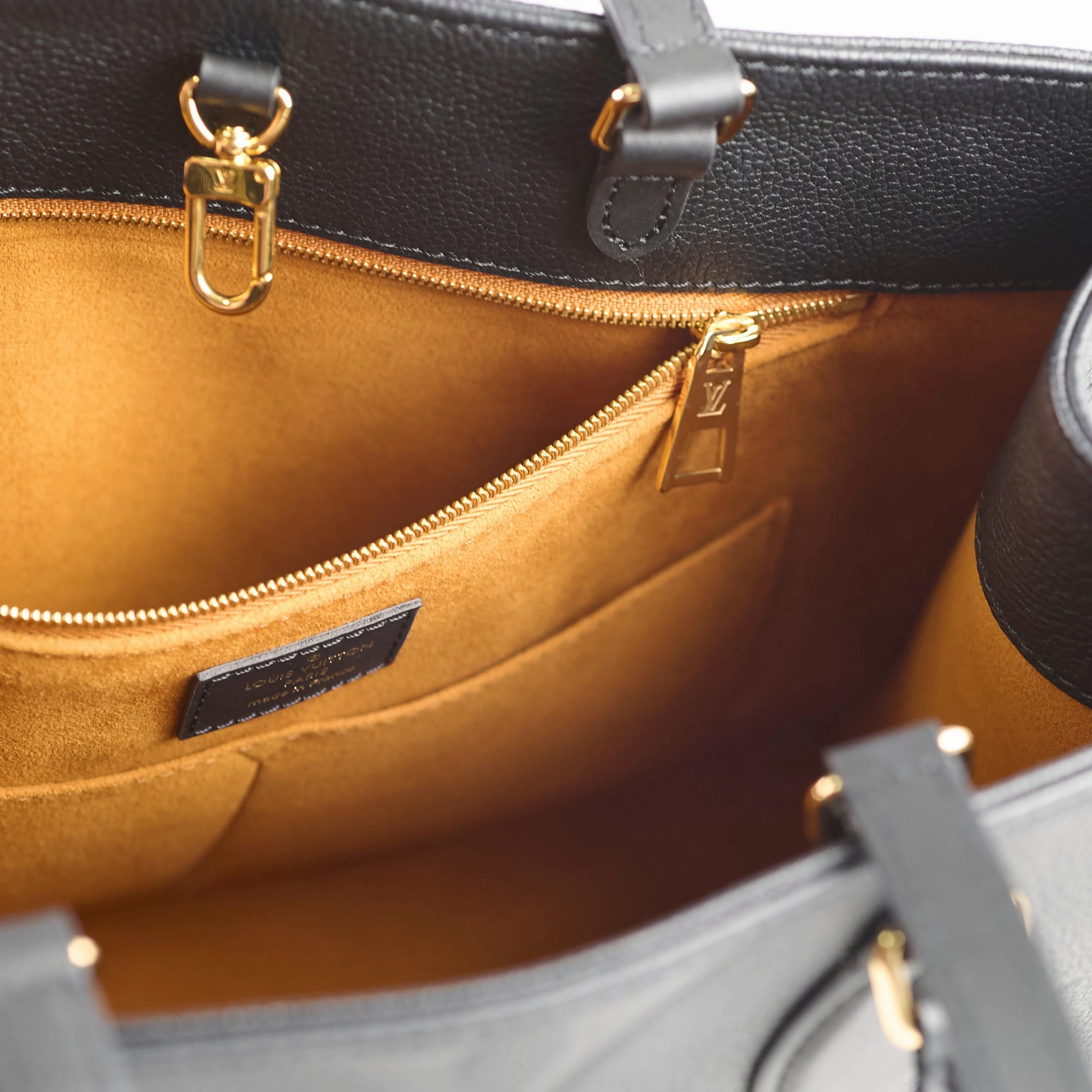 Louis Vuitton On The Go MM Black Empreinte
