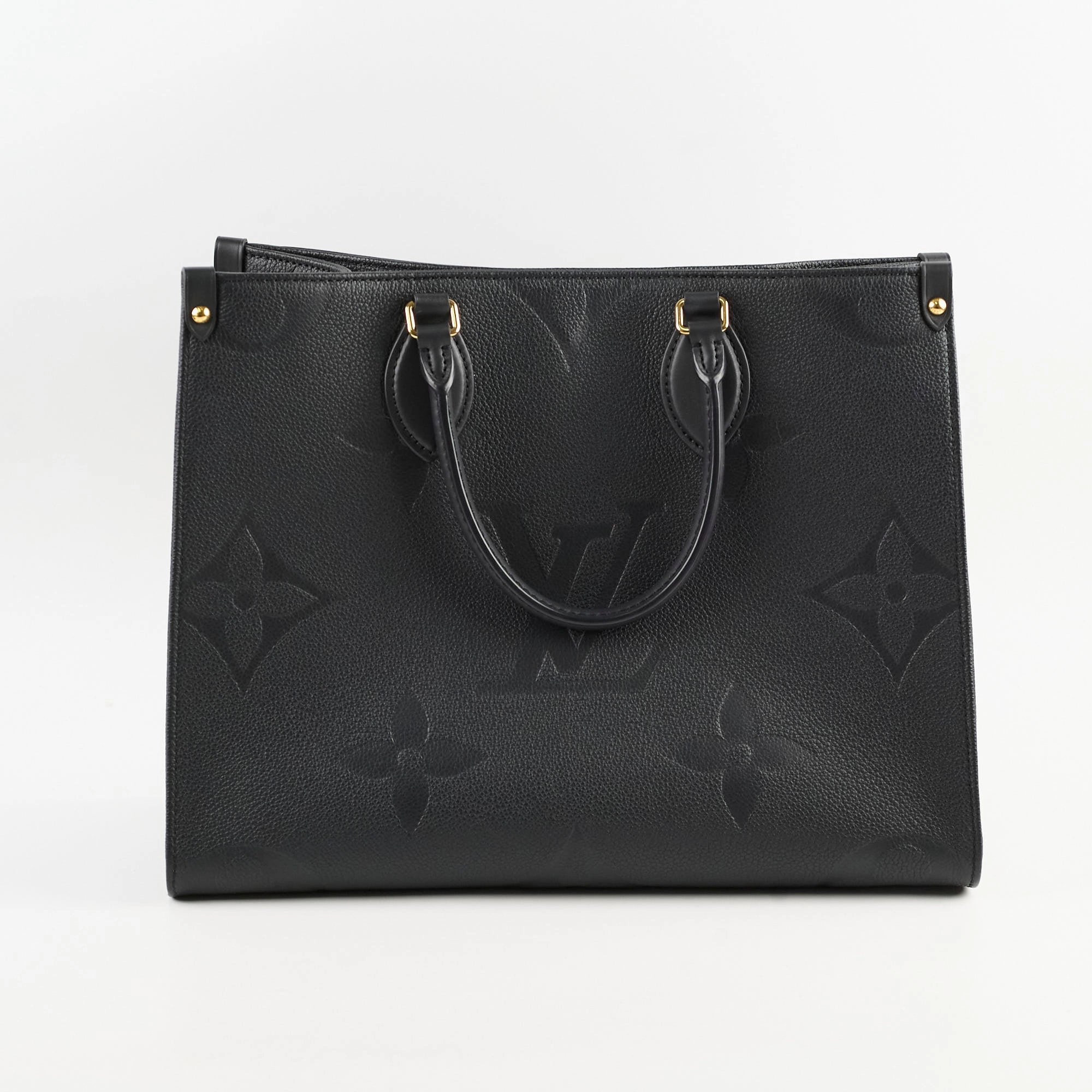 Louis Vuitton On The Go MM Black Empreinte
