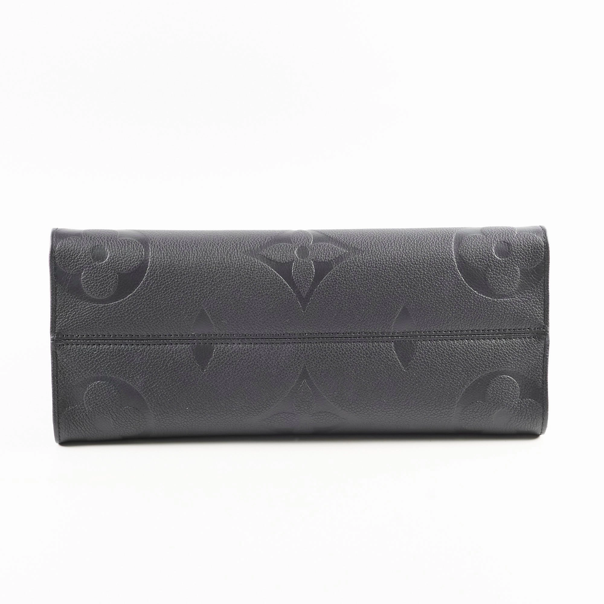 Louis Vuitton On The Go MM Black Empreinte