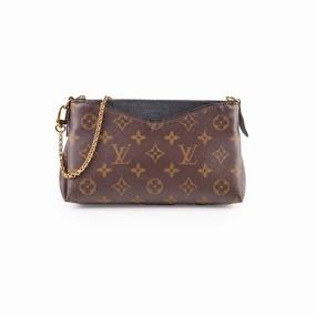 Louis Vuitton Pallas Black Monogram Black