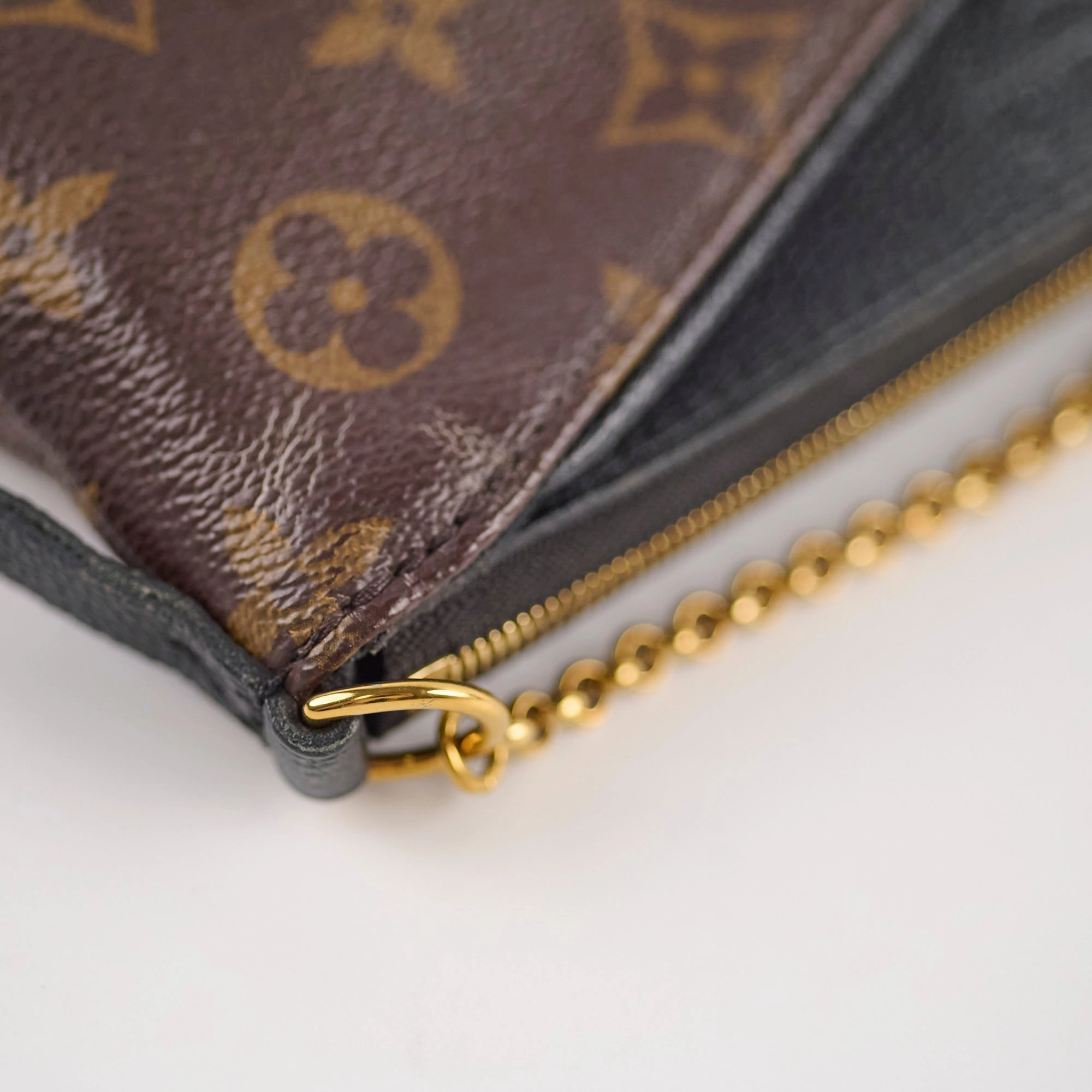 Louis Vuitton Pallas Black Monogram Black