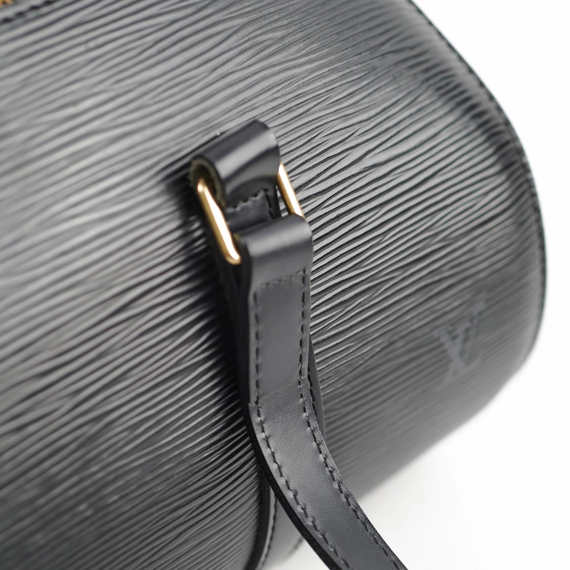 Louis Vuitton Soufflot Epi Black