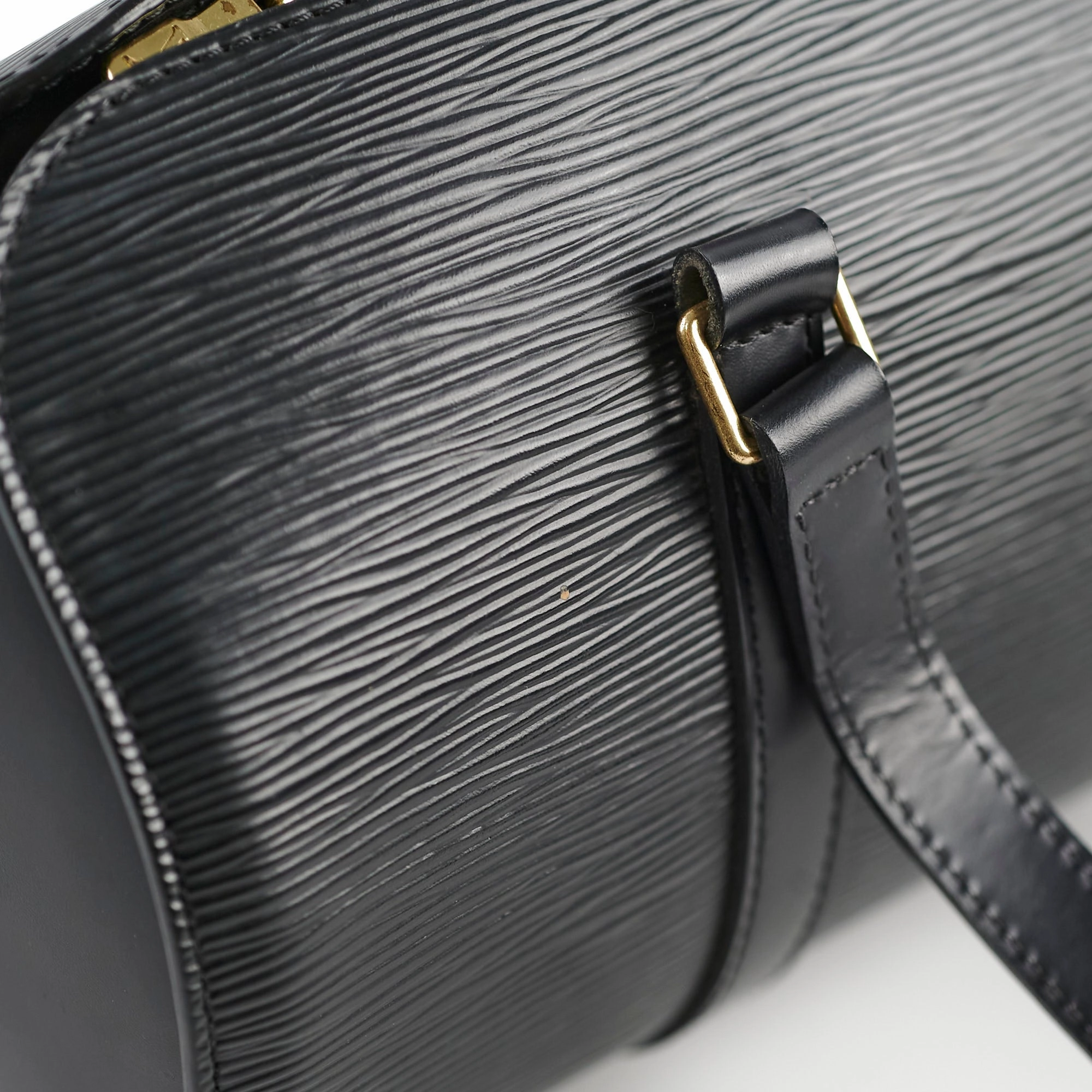 Louis Vuitton Soufflot Epi Black