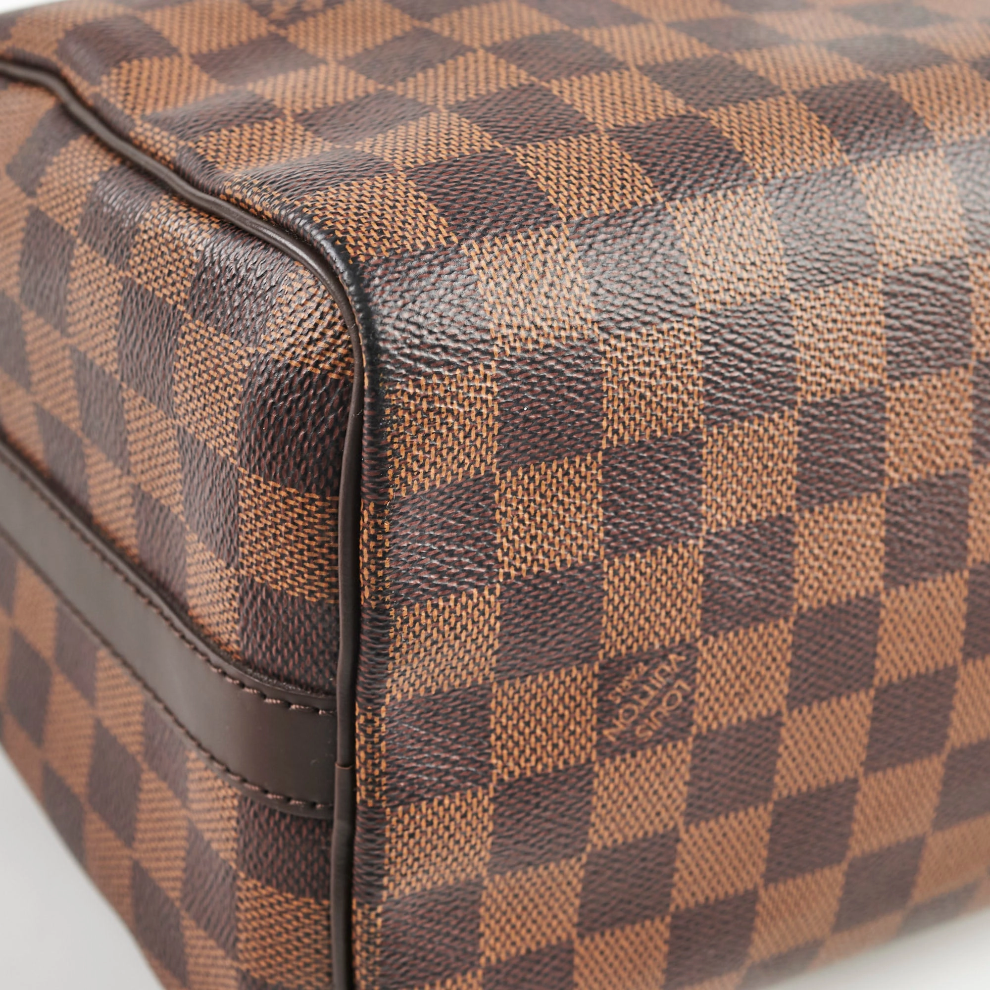 Louis Vuitton Speedy 25 Bandouli??re Damier Ebene
