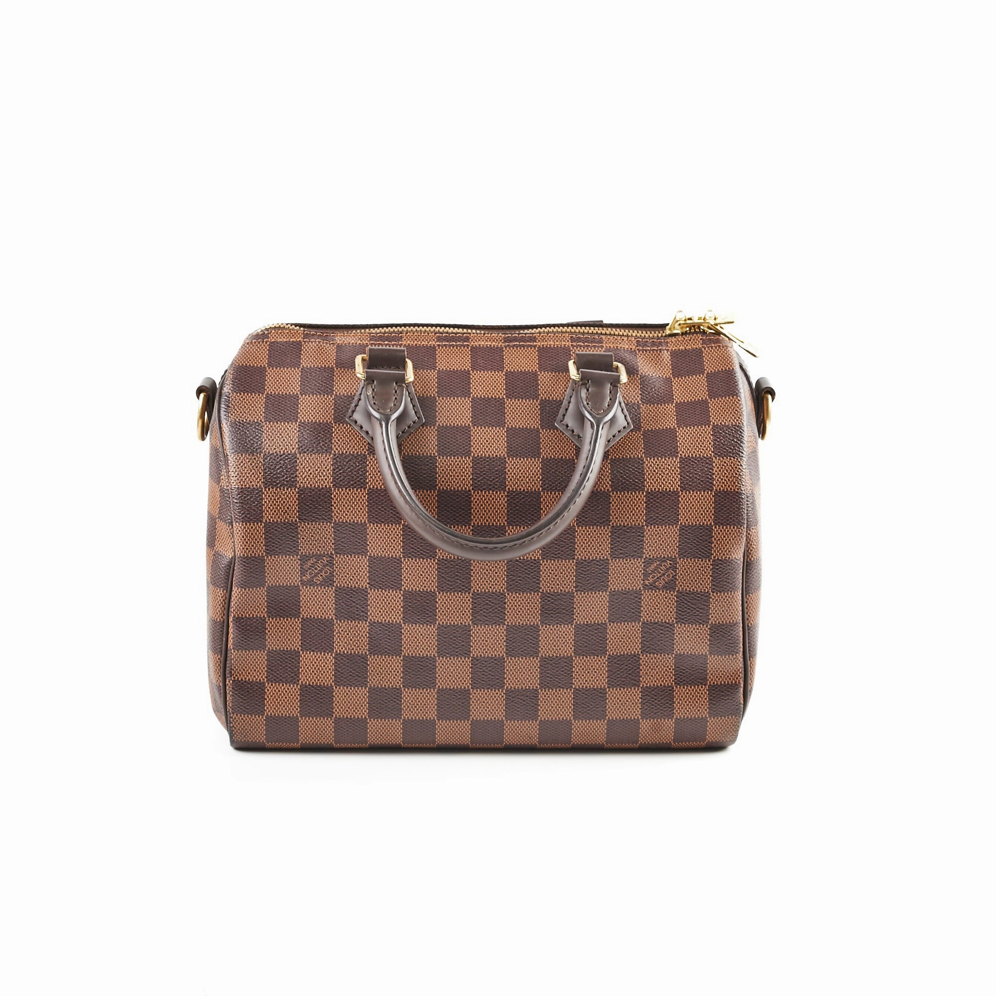 Louis Vuitton Speedy 25 Bandouli??re Damier Ebene