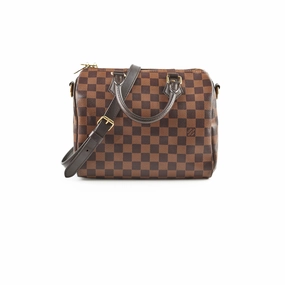 Louis Vuitton Speedy 25 Bandouli??re Damier Ebene