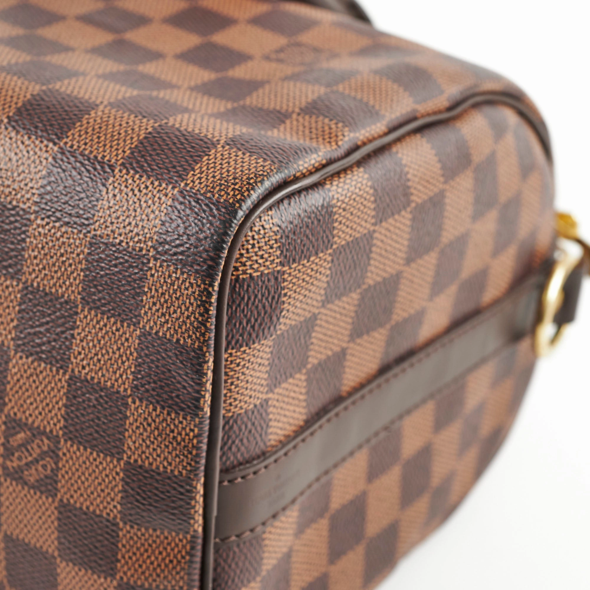 Louis Vuitton Speedy 25 Bandouli??re Damier Ebene