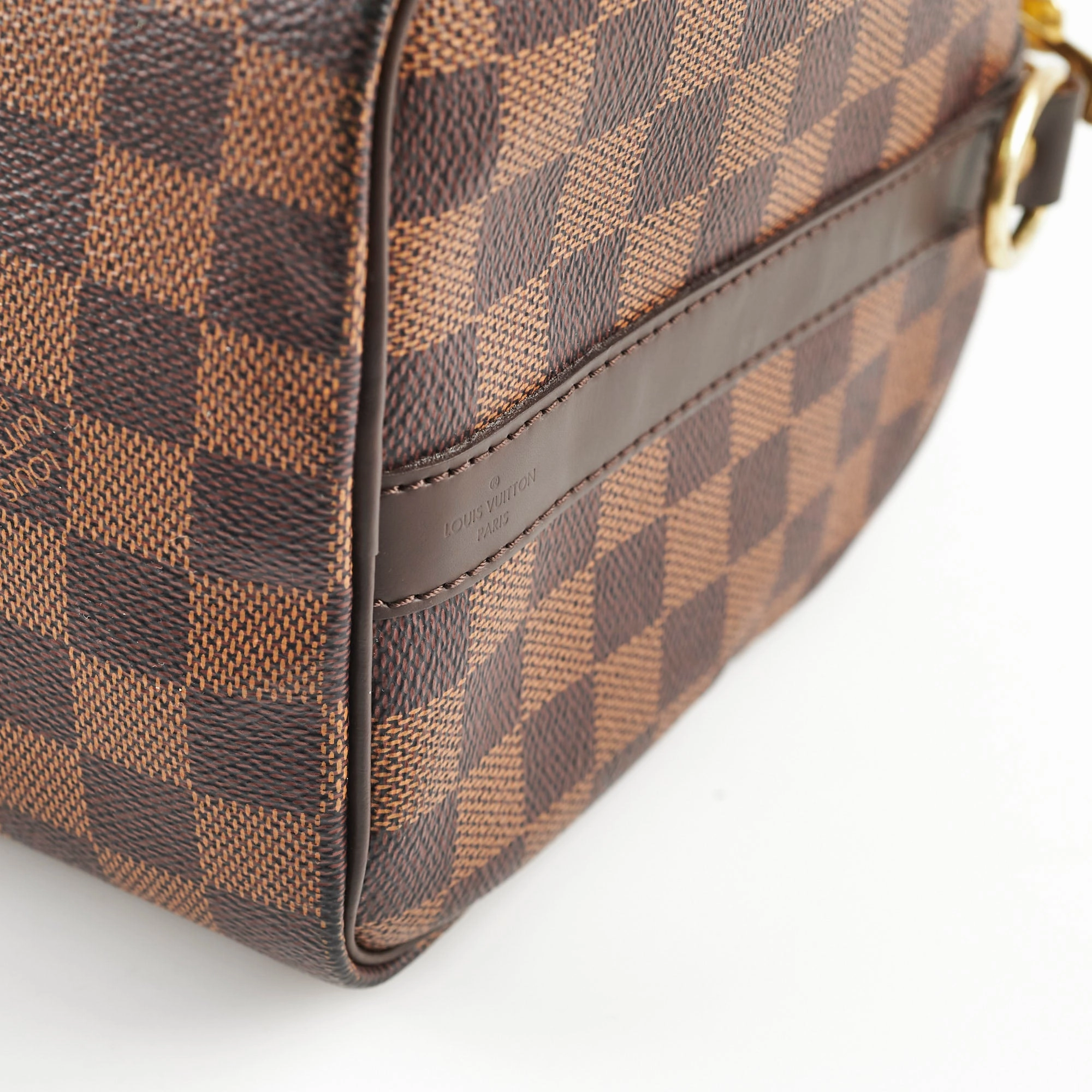 Louis Vuitton Speedy 25 Bandouli??re Damier Ebene