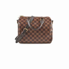Louis Vuitton Speedy 25 Bandouli??re Damier Ebene