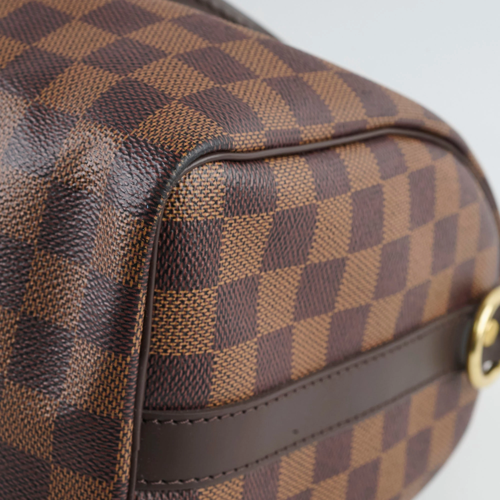 Louis Vuitton Speedy 25 Bandouliere Damier Ebene