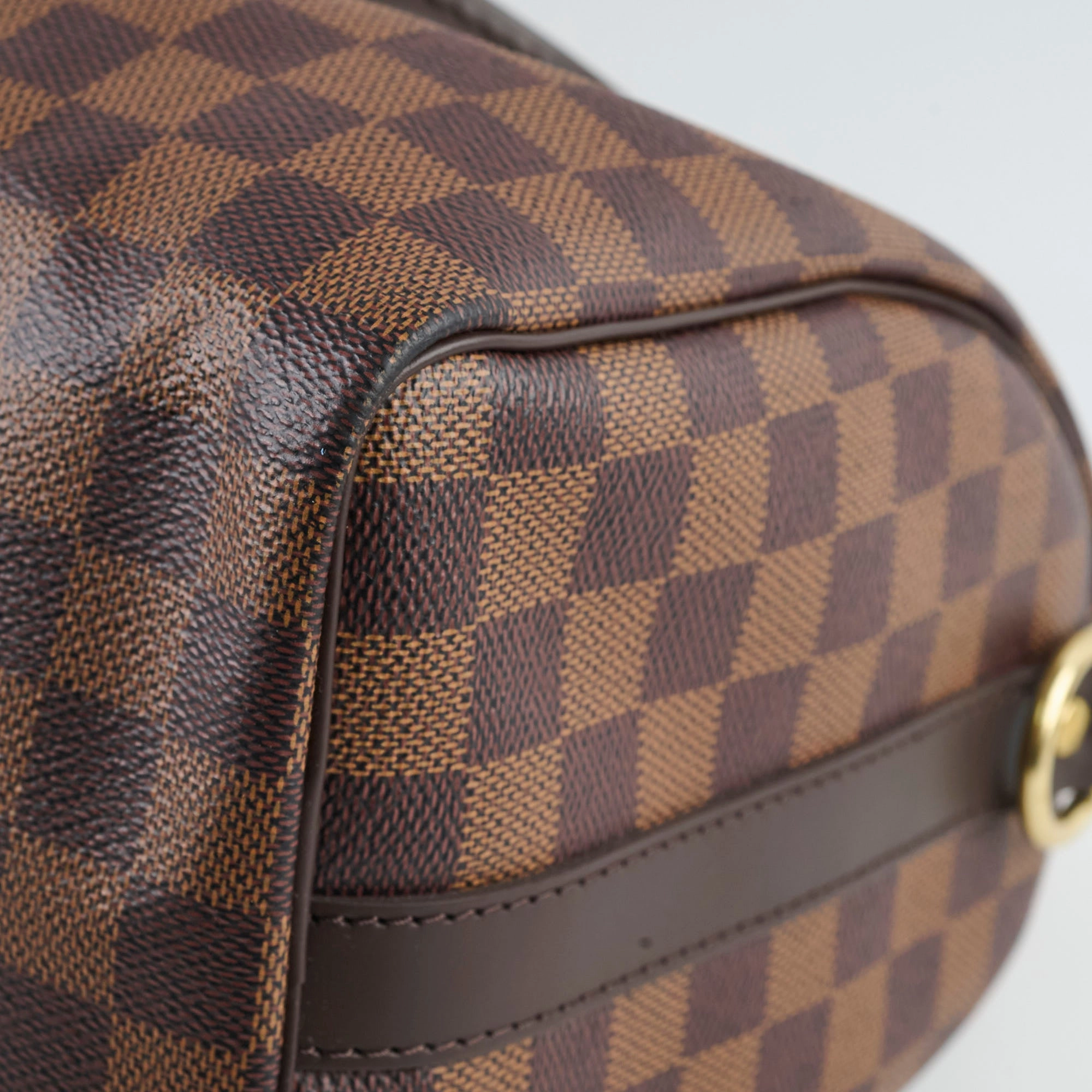 Louis Vuitton Speedy 25 Bandouliere Damier Ebene