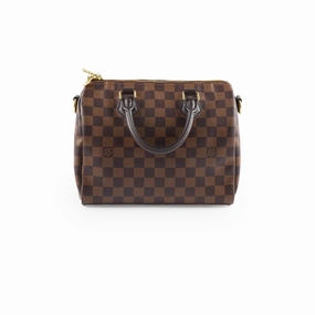 Louis Vuitton Speedy 25 Bandouliere Damier Ebene
