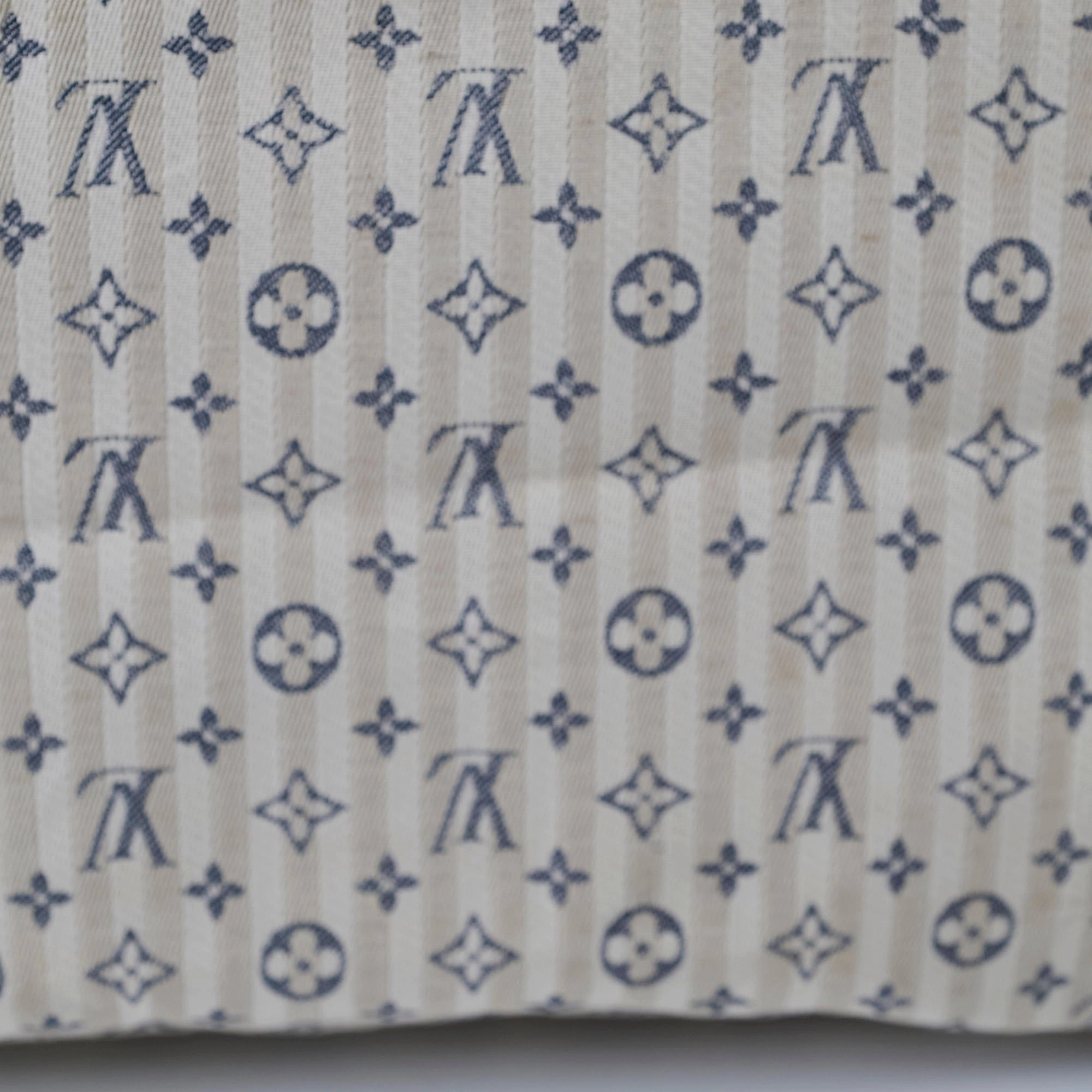 Louis Vuitton Speedy 30 Mini Lin Fabric Bag Cream