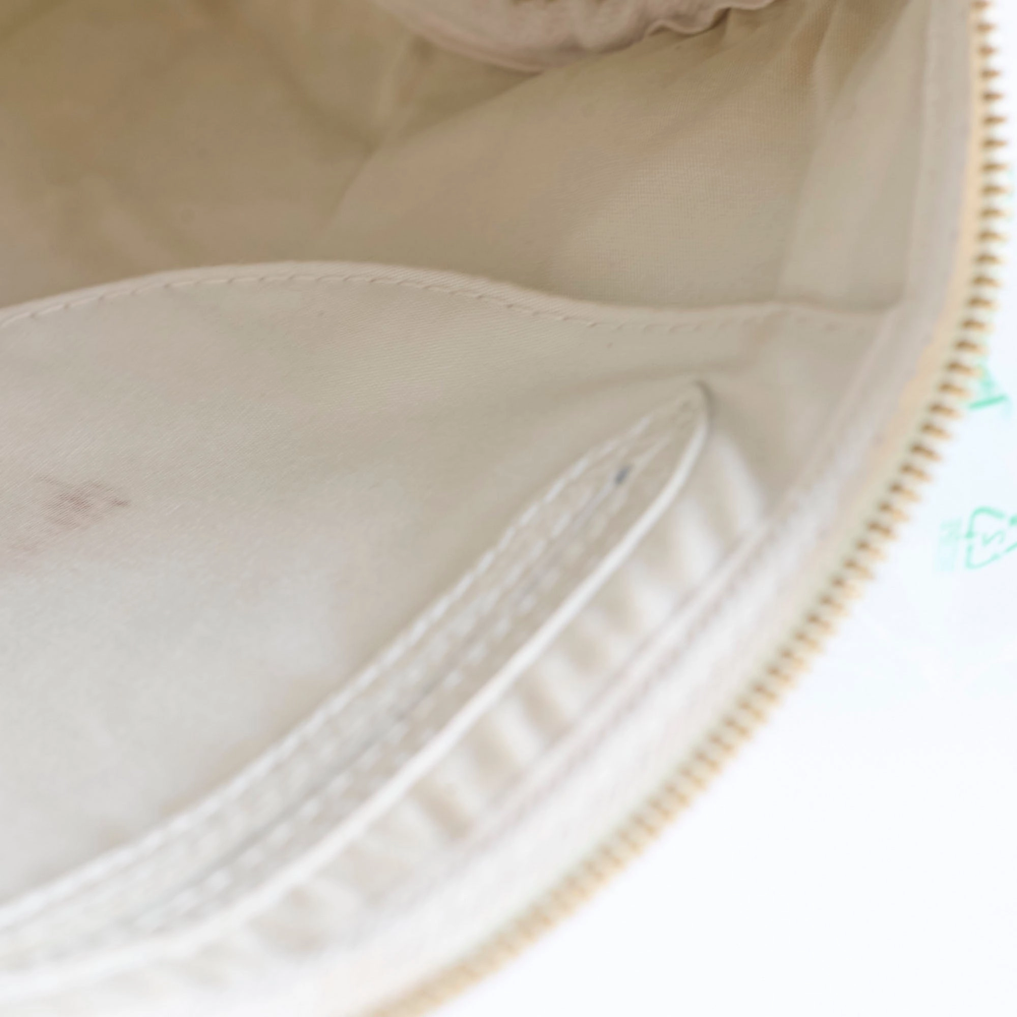 Louis Vuitton Speedy 30 Mini Lin Fabric Bag Cream