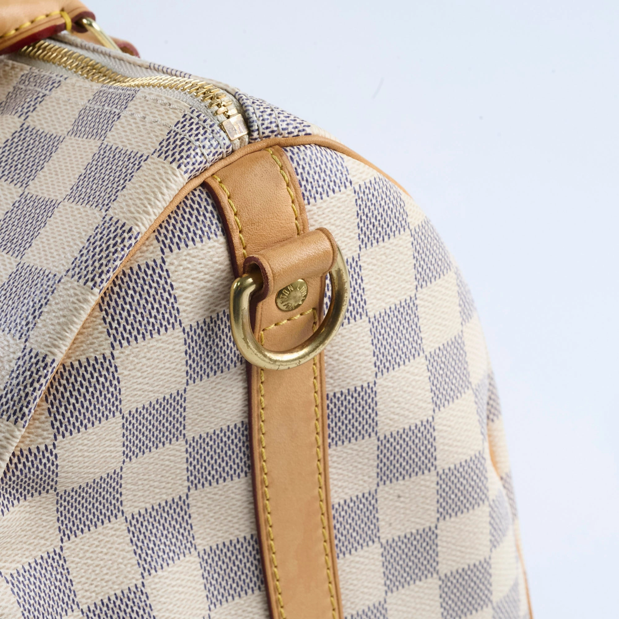 Louis Vuitton Speedy Bandouli??re 30 Damier Azur