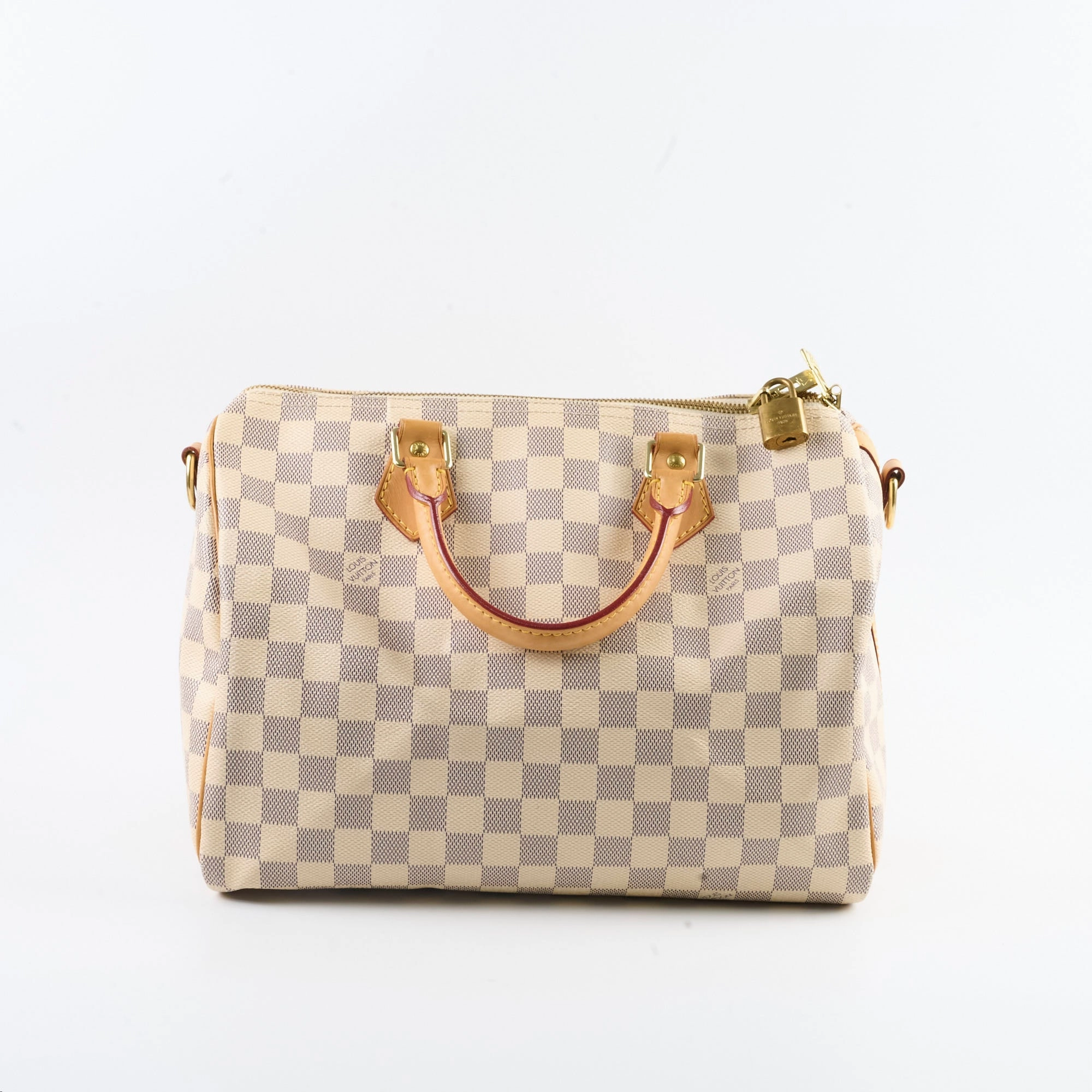 Louis Vuitton Speedy Bandouli??re 30 Damier Azur