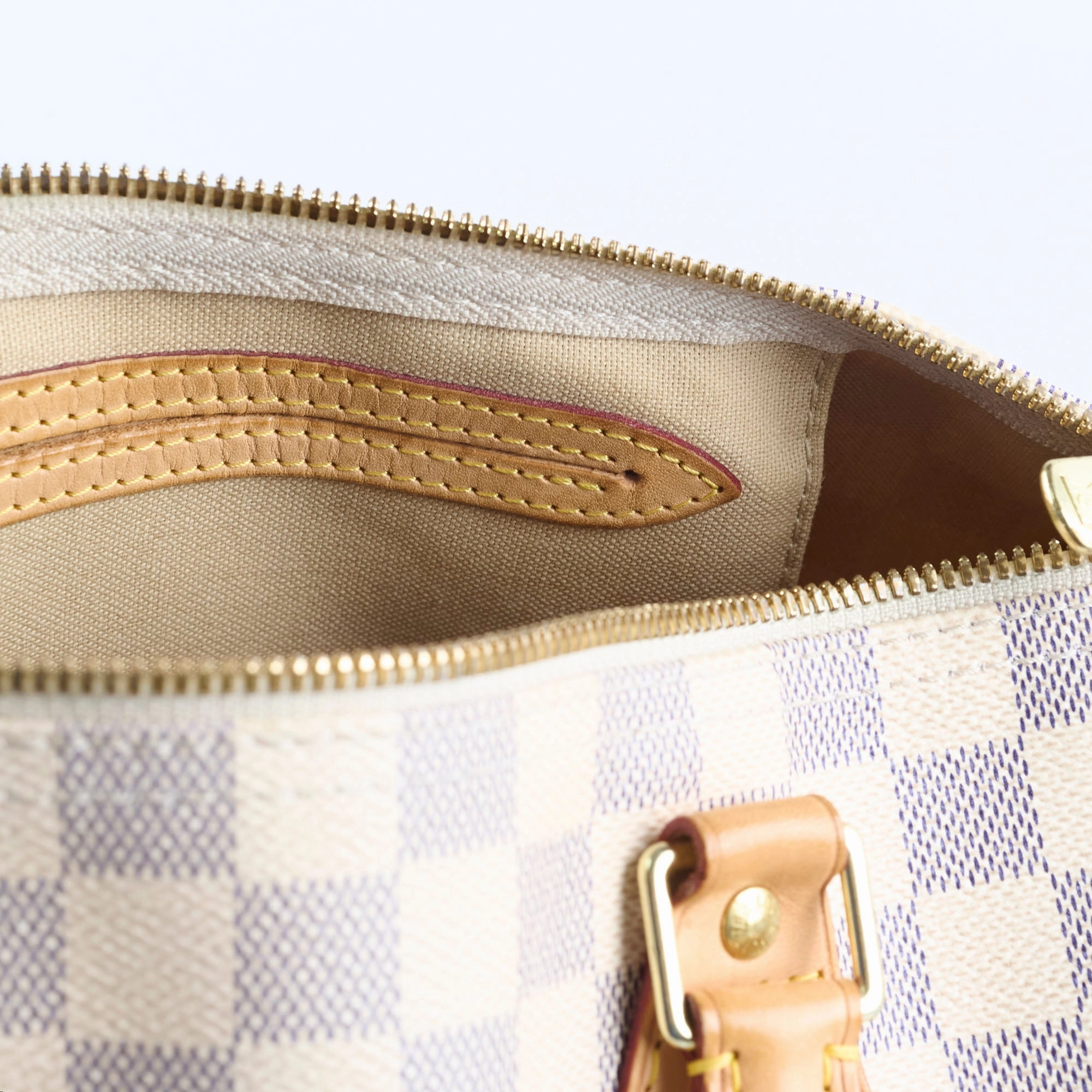Louis Vuitton Speedy Bandouli??re 30 Damier Azur