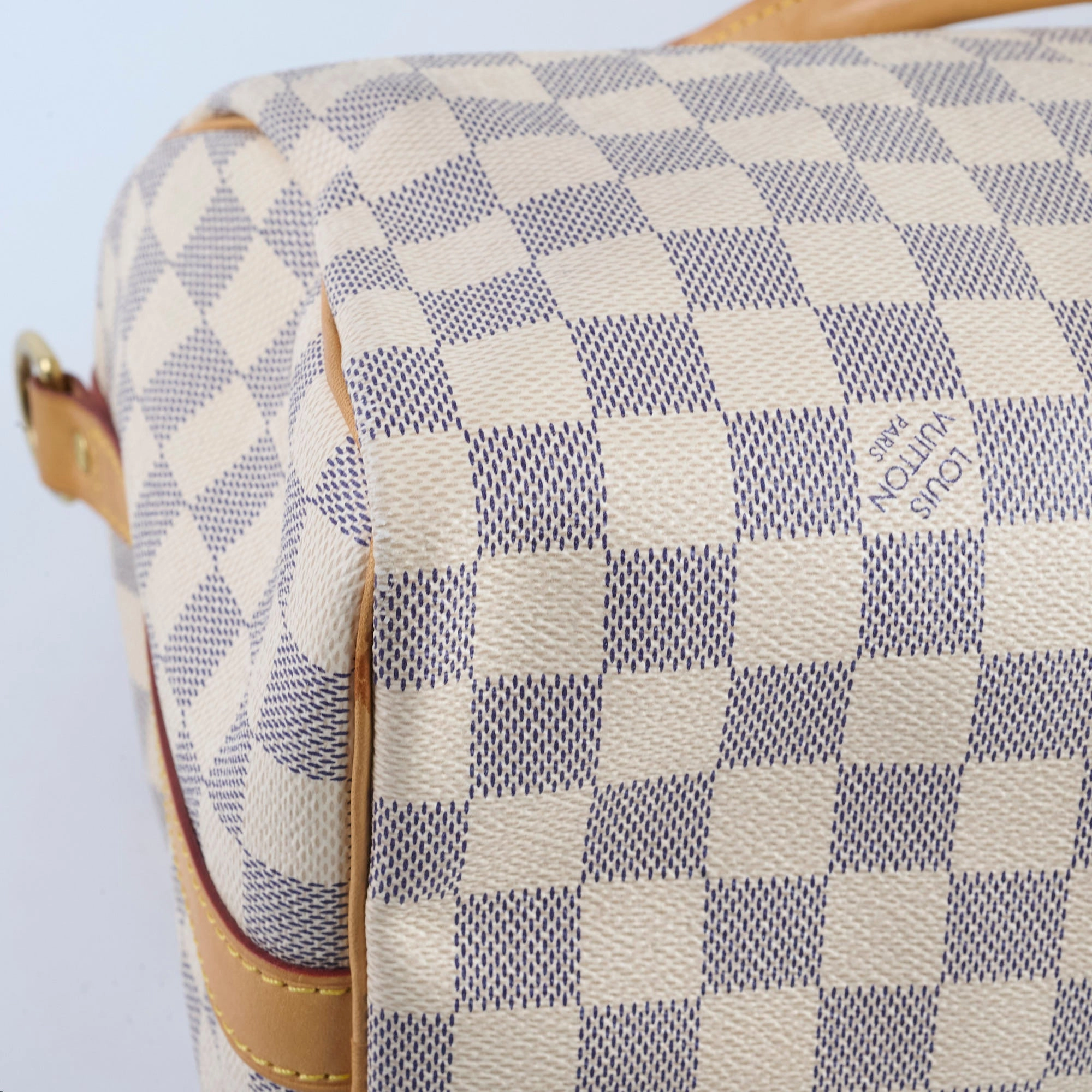 Louis Vuitton Speedy Bandouli??re 30 Damier Azur