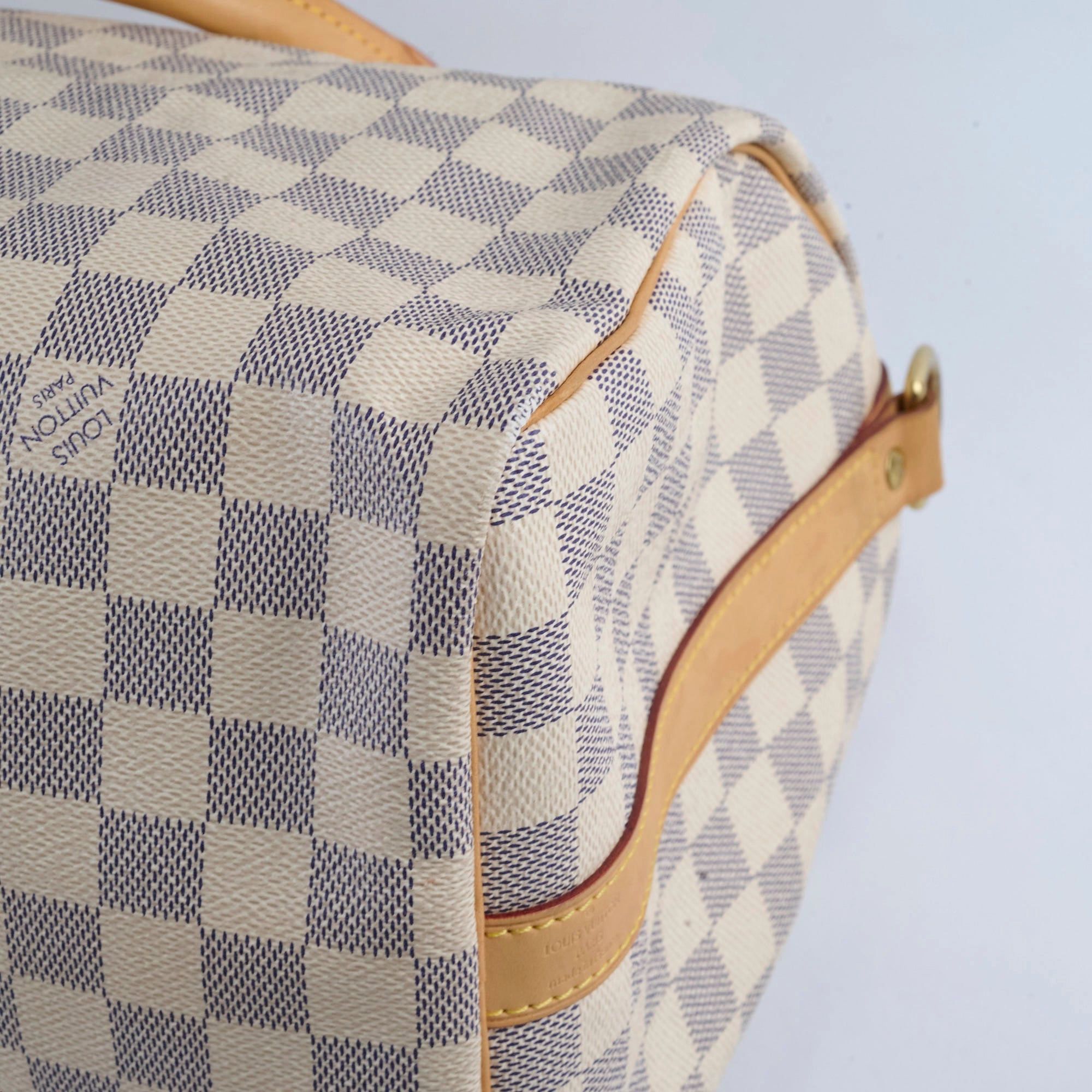 Louis Vuitton Speedy Bandouli??re 30 Damier Azur