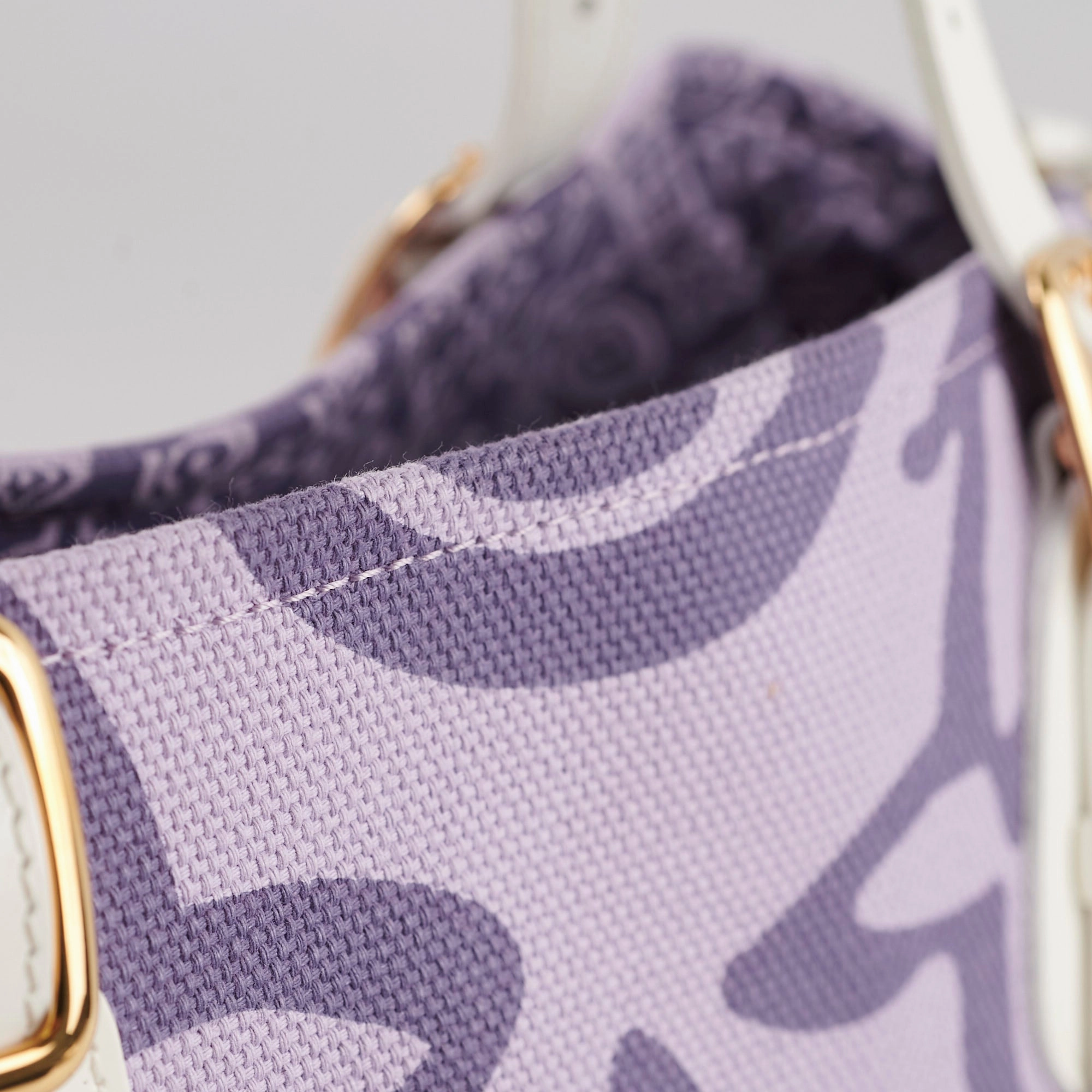 Louis Vuitton Tahitienne Cabas Purple Monogram Tote