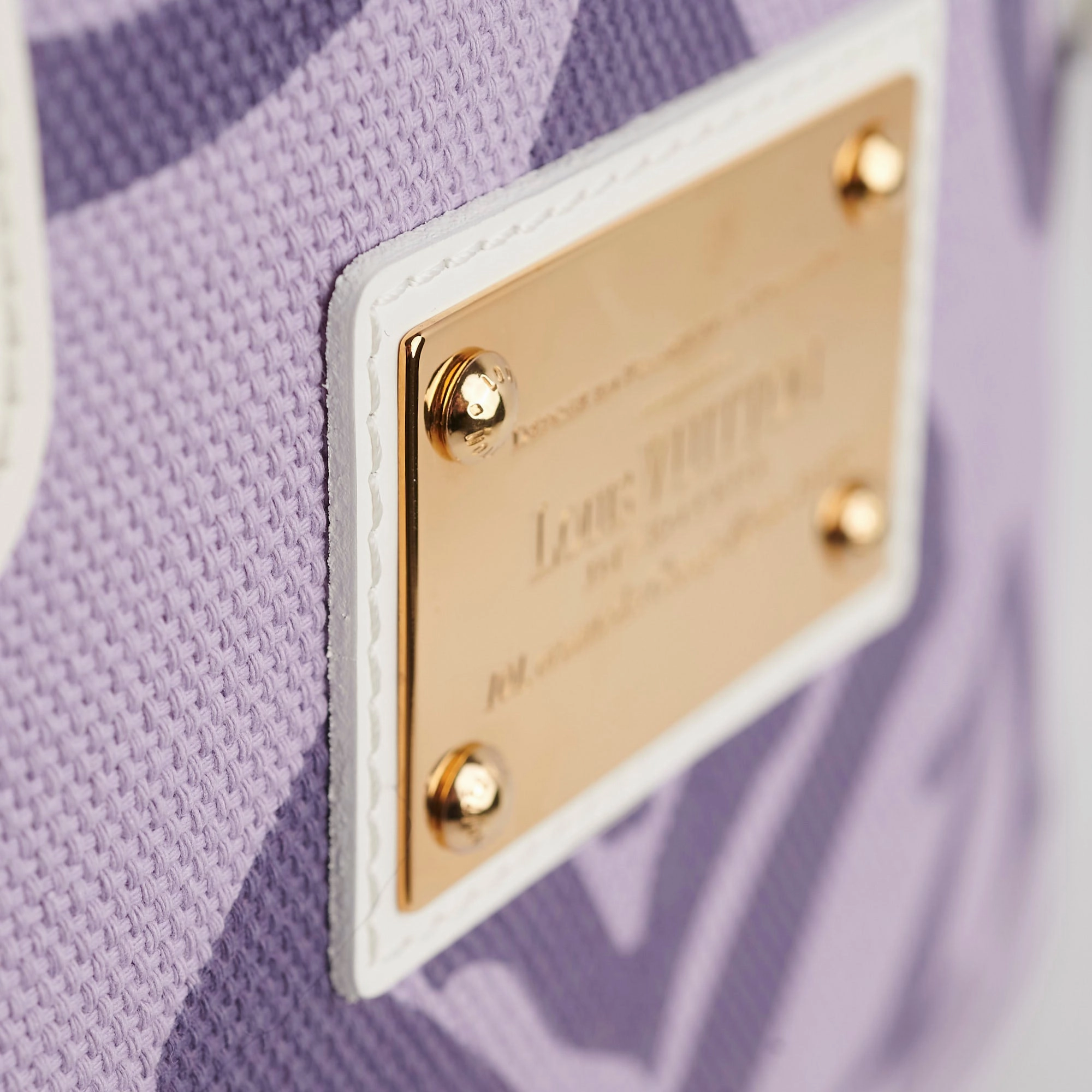 Louis Vuitton Tahitienne Cabas Purple Monogram Tote