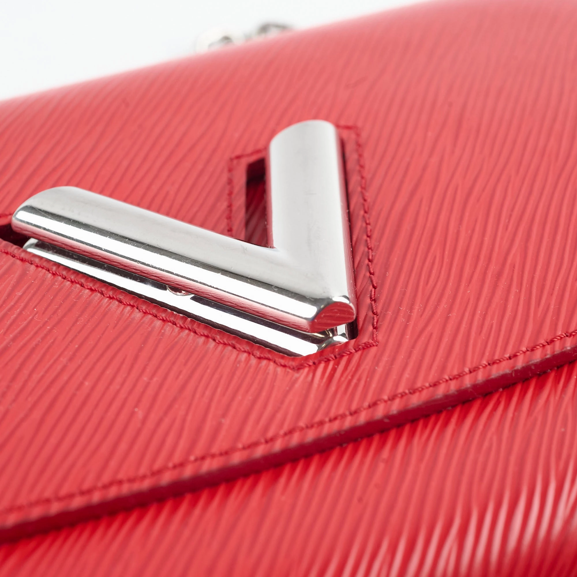 Louis Vuitton Twist MM Red Epi Leather