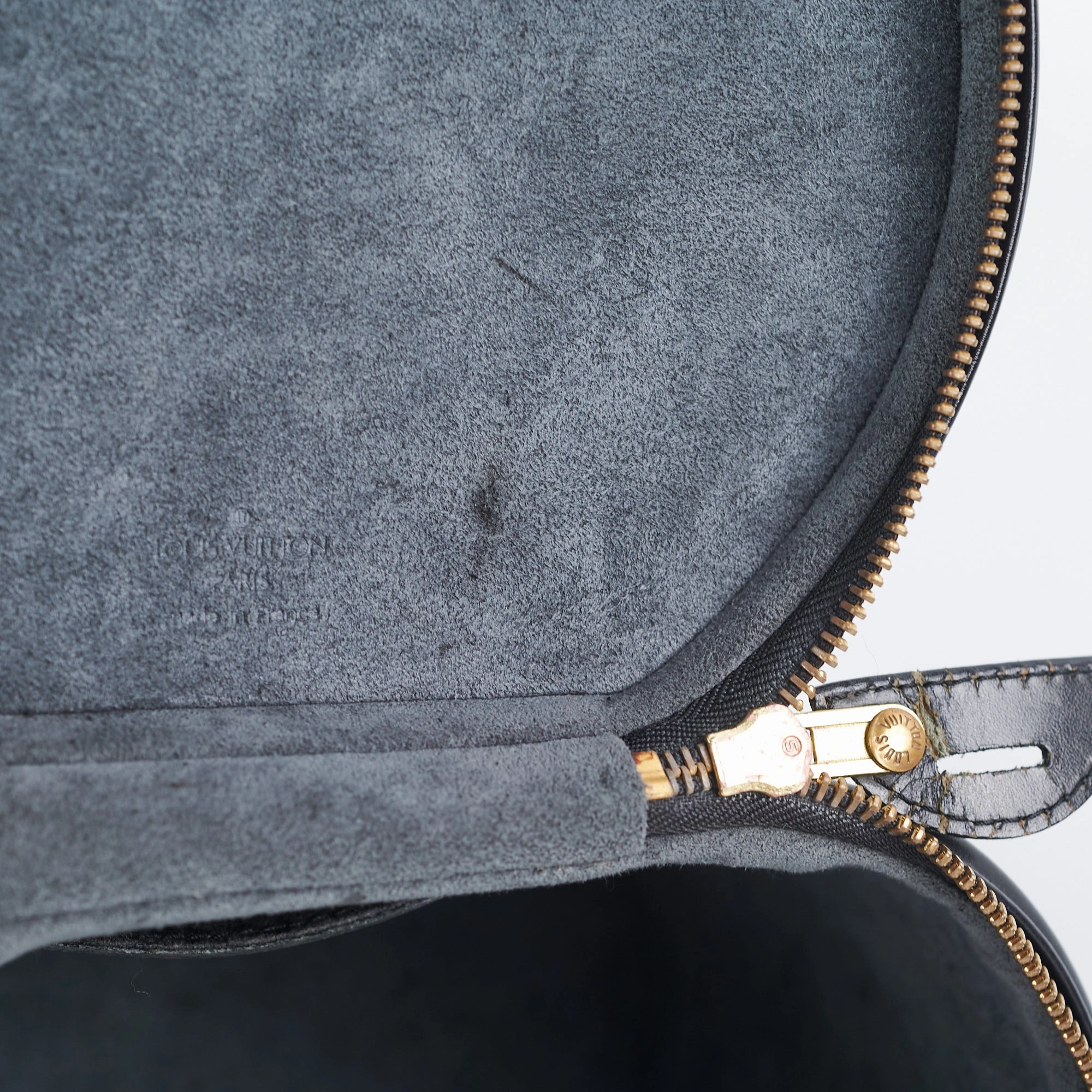 Louis Vuitton Vanity Case Epi Black