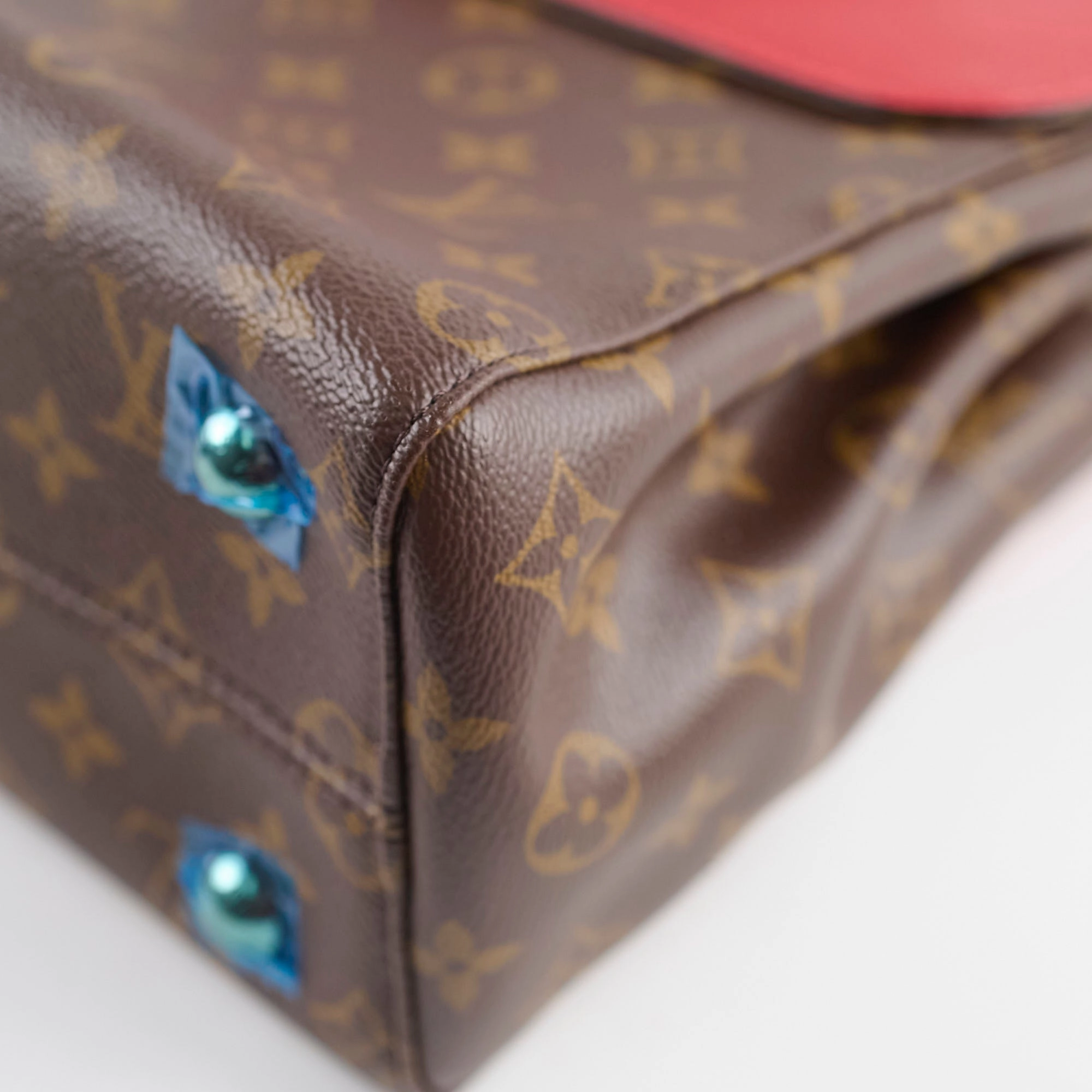 Louis Vuitton Venus Satchel Monogram Red
