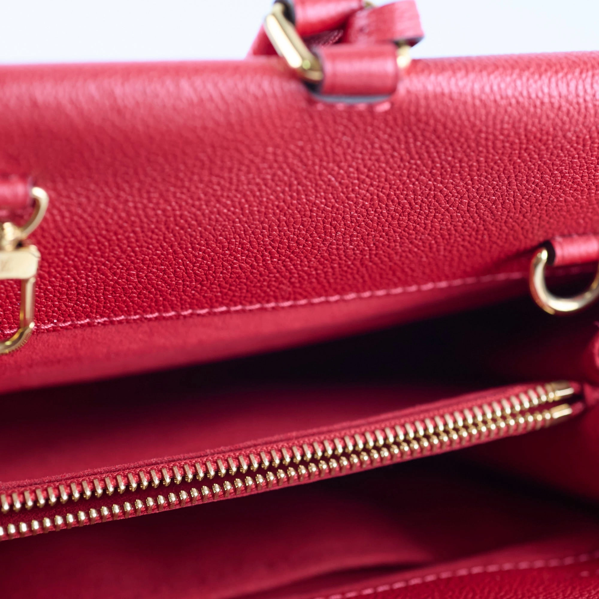 Louis Vuitton Venus Satchel Monogram Red