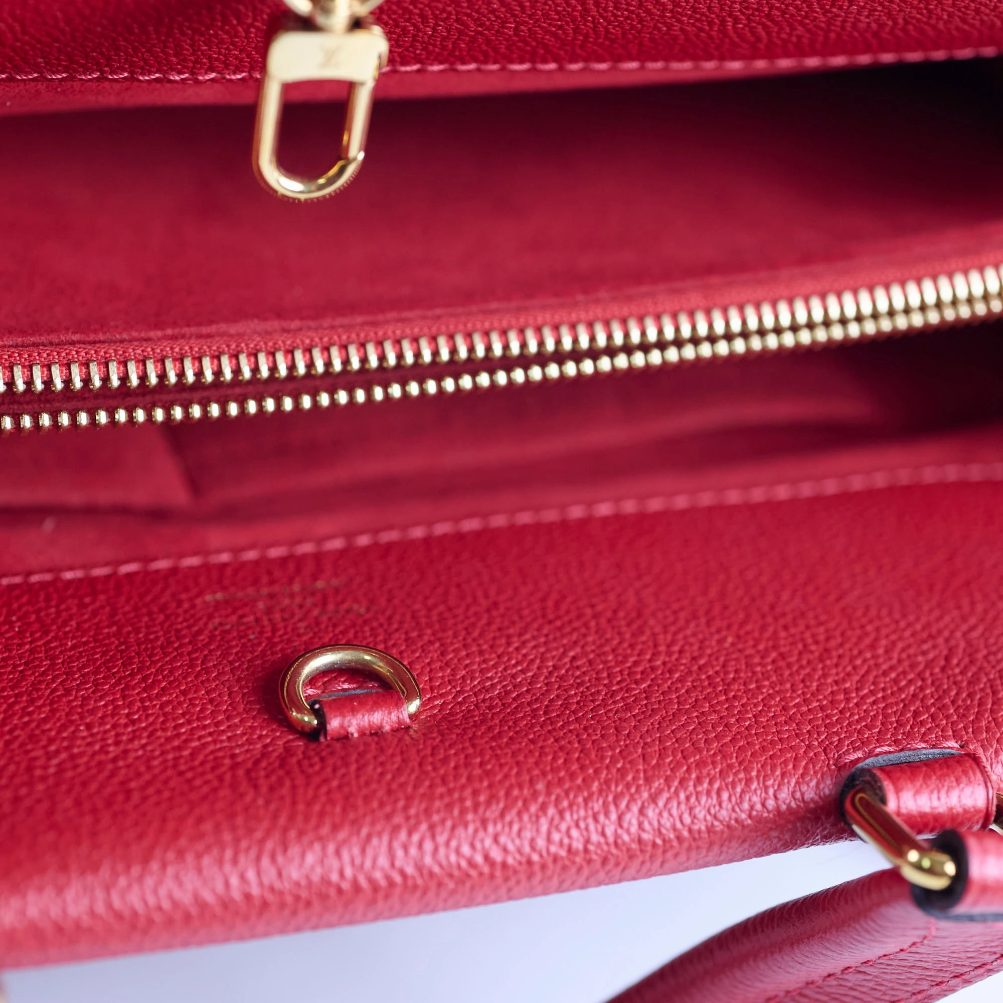 Louis Vuitton Venus Satchel Monogram Red