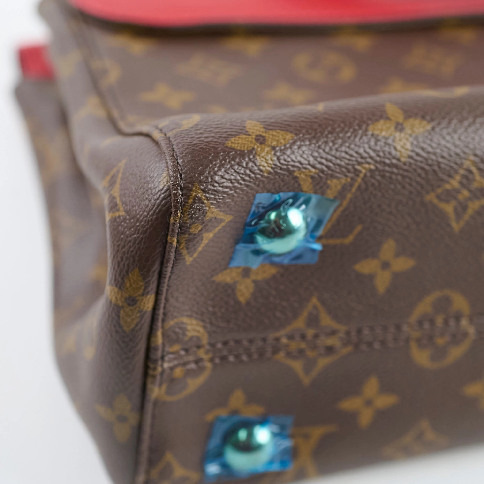 Louis Vuitton Venus Satchel Monogram Red