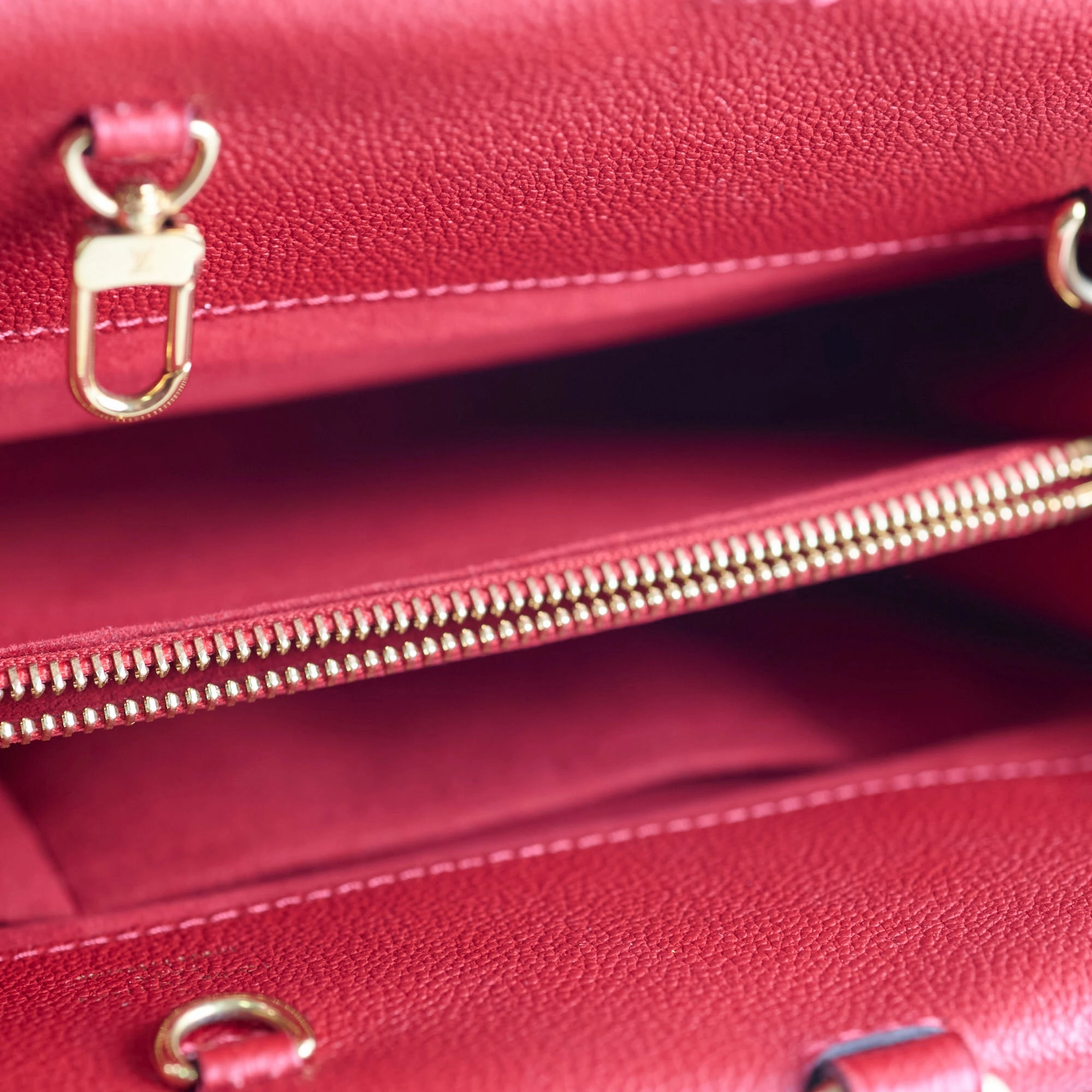 Louis Vuitton Venus Satchel Monogram Red