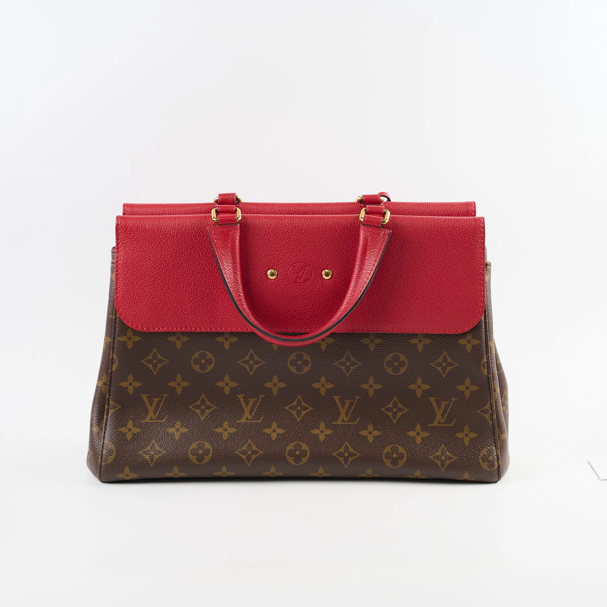 Louis Vuitton Venus Satchel Monogram Red