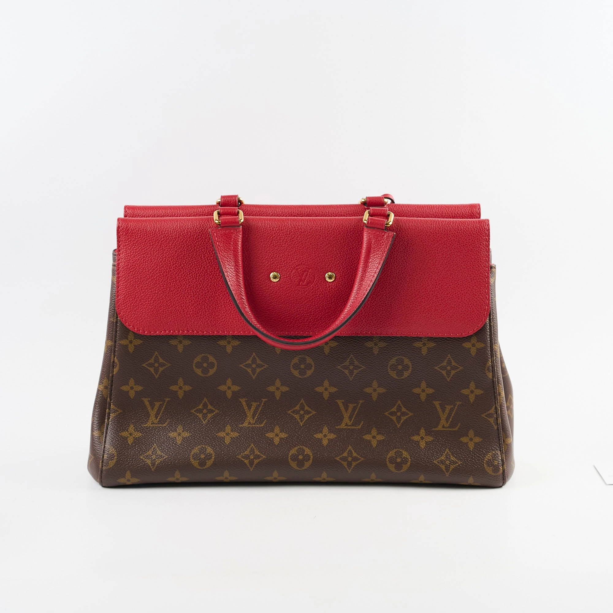 Louis Vuitton Venus Satchel Monogram Red