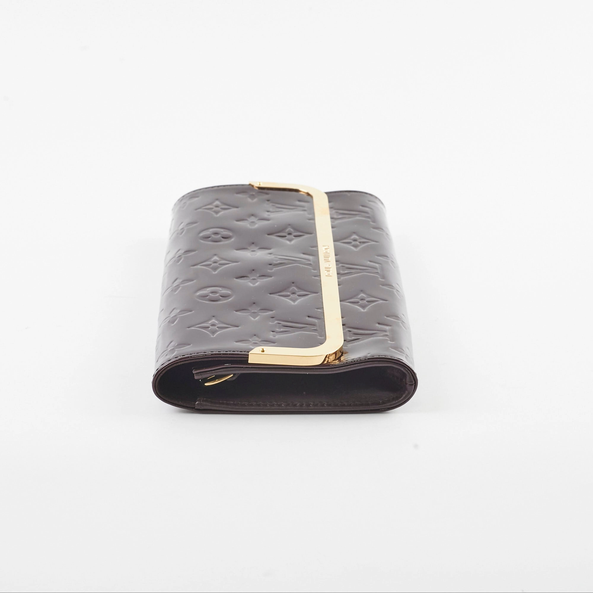 Louis Vuitton Vernis Clutch Amarante
