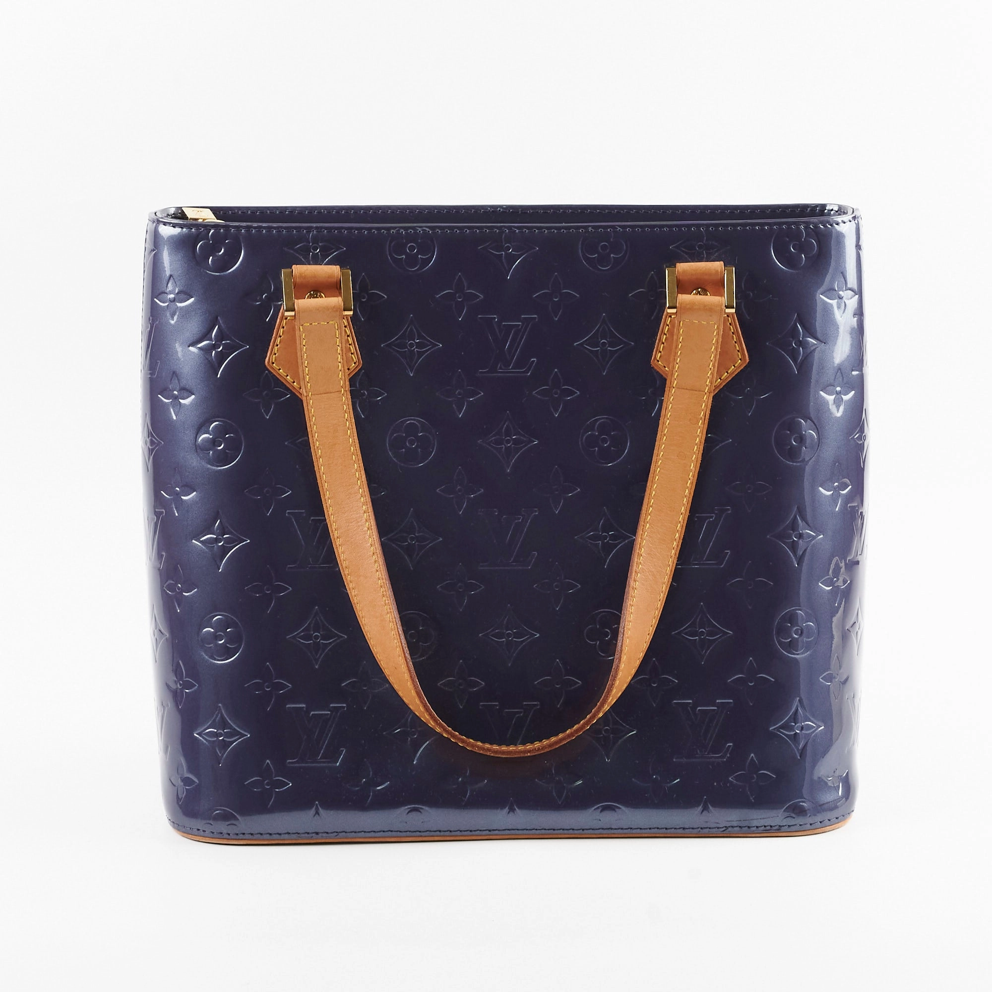 Louis Vuitton Vernis Houston Shoulder Bag Indigo