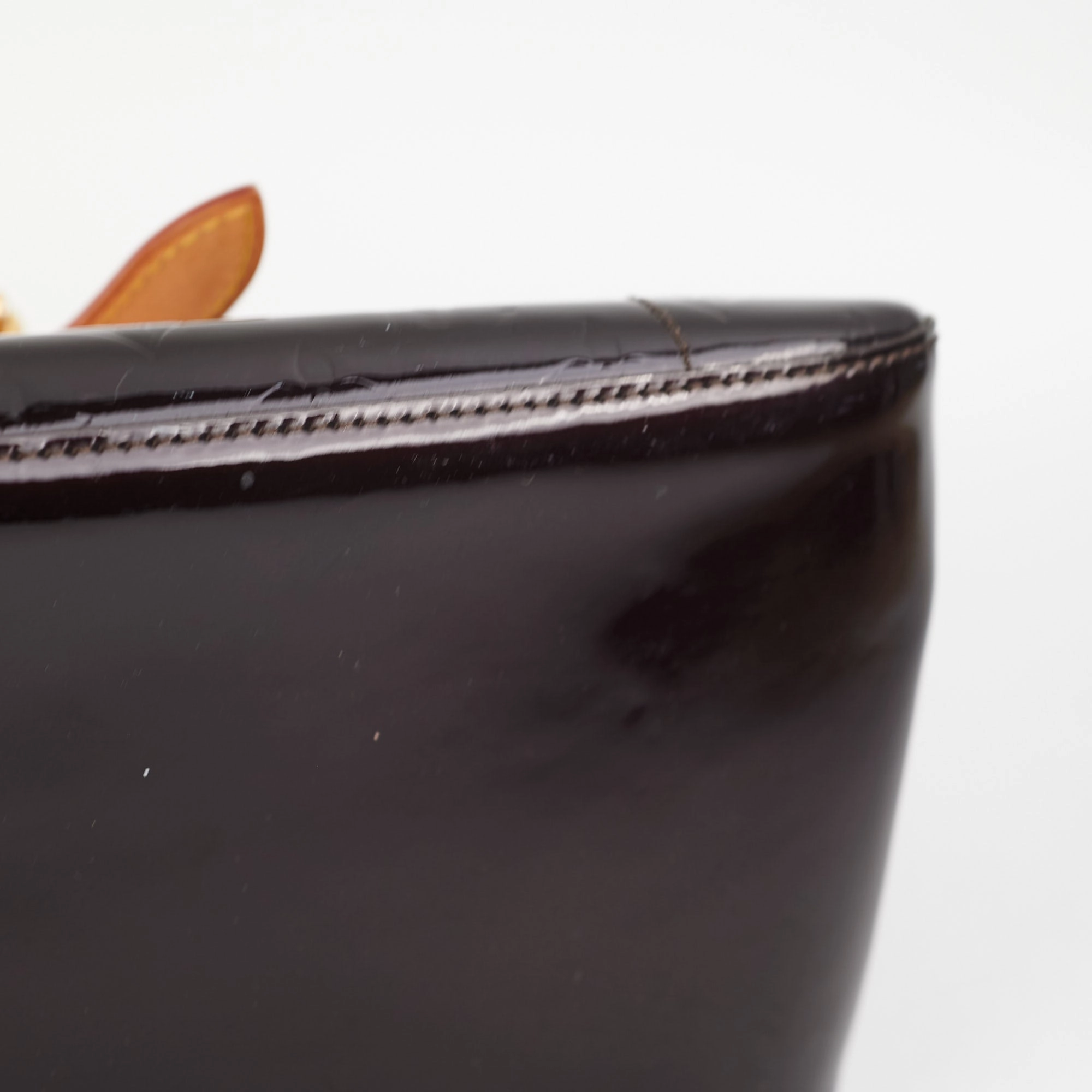 Louis Vuitton Vernis Tricot Bag Amarante