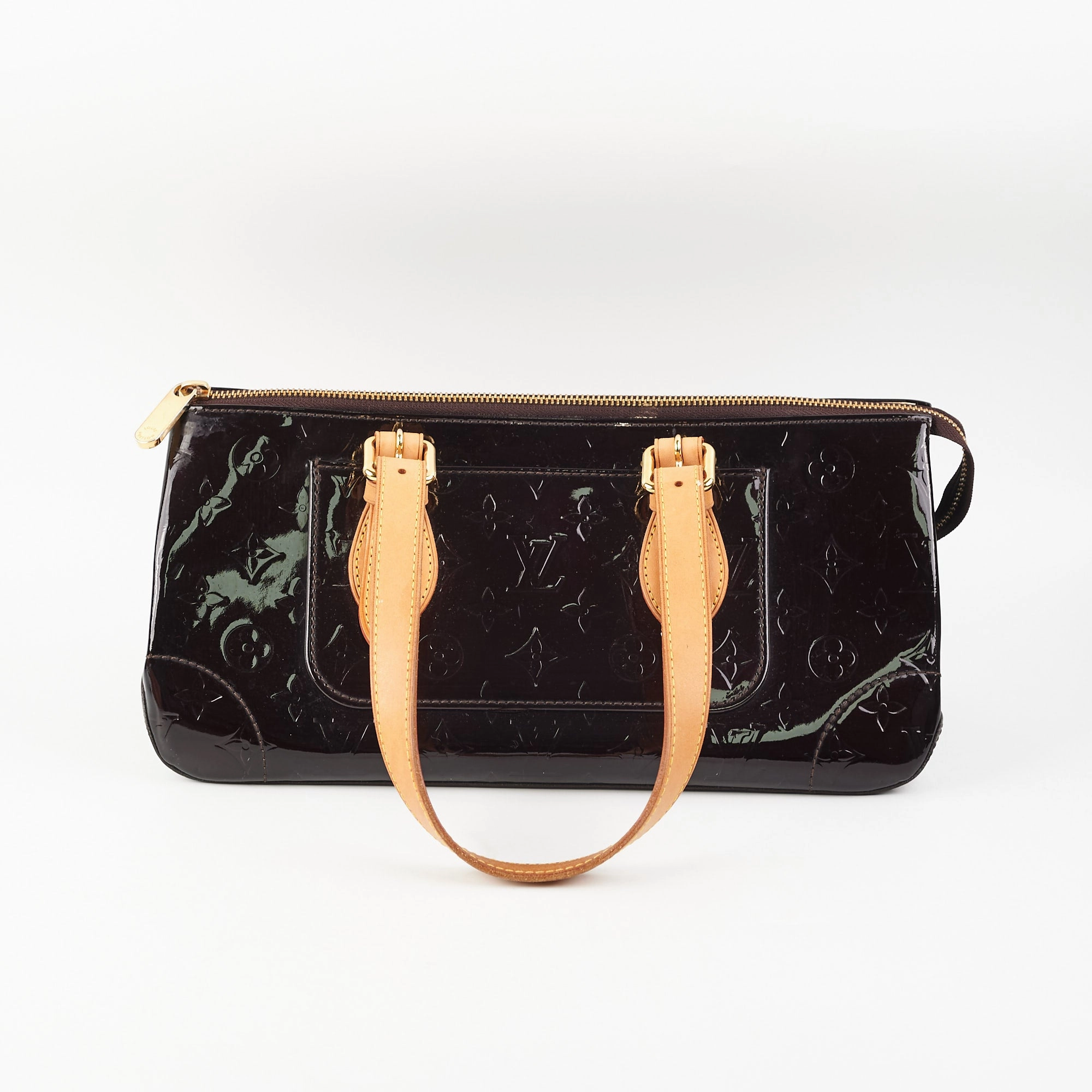 Louis Vuitton Vernis Tricot Bag Amarante