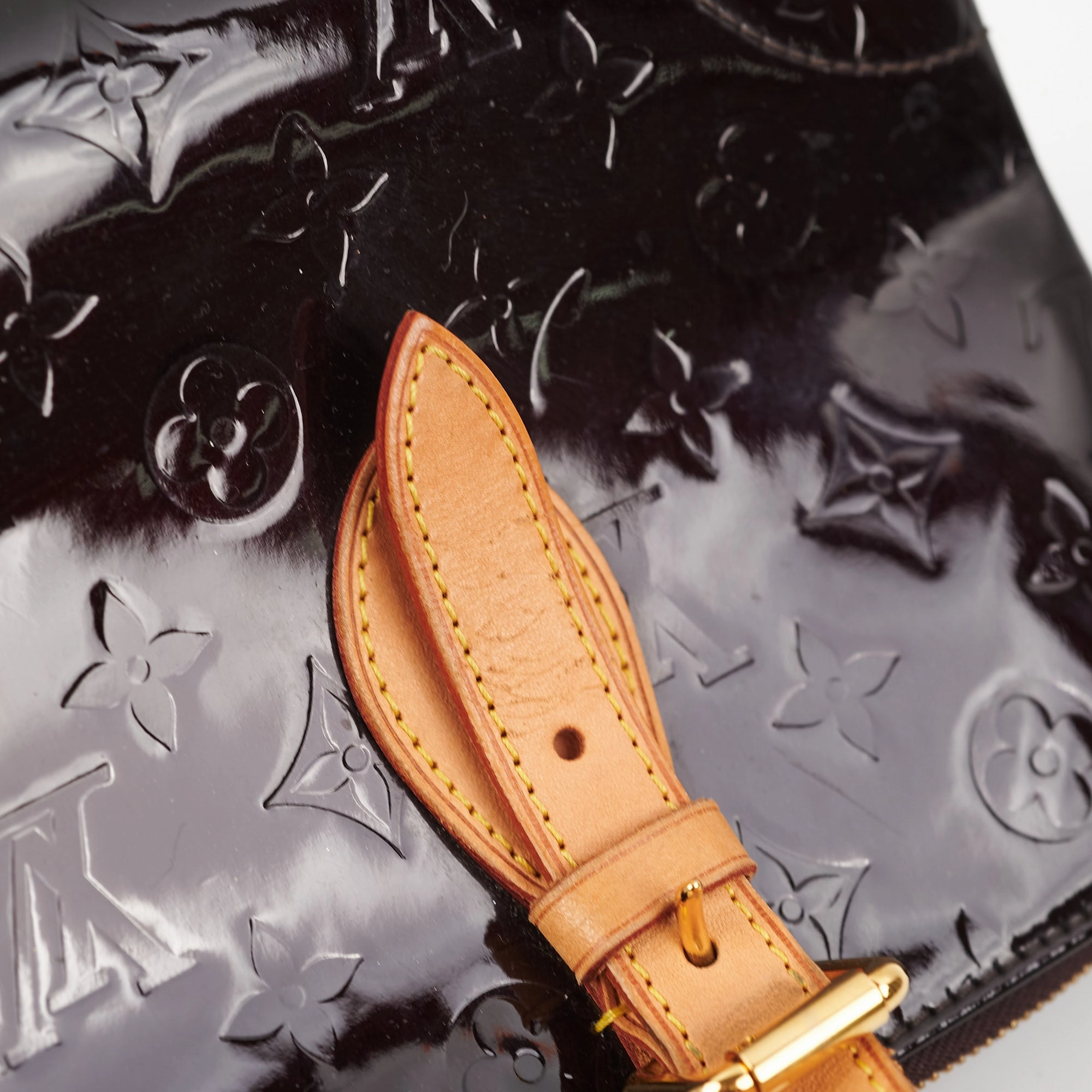 Louis Vuitton Vernis Tricot Bag Amarante