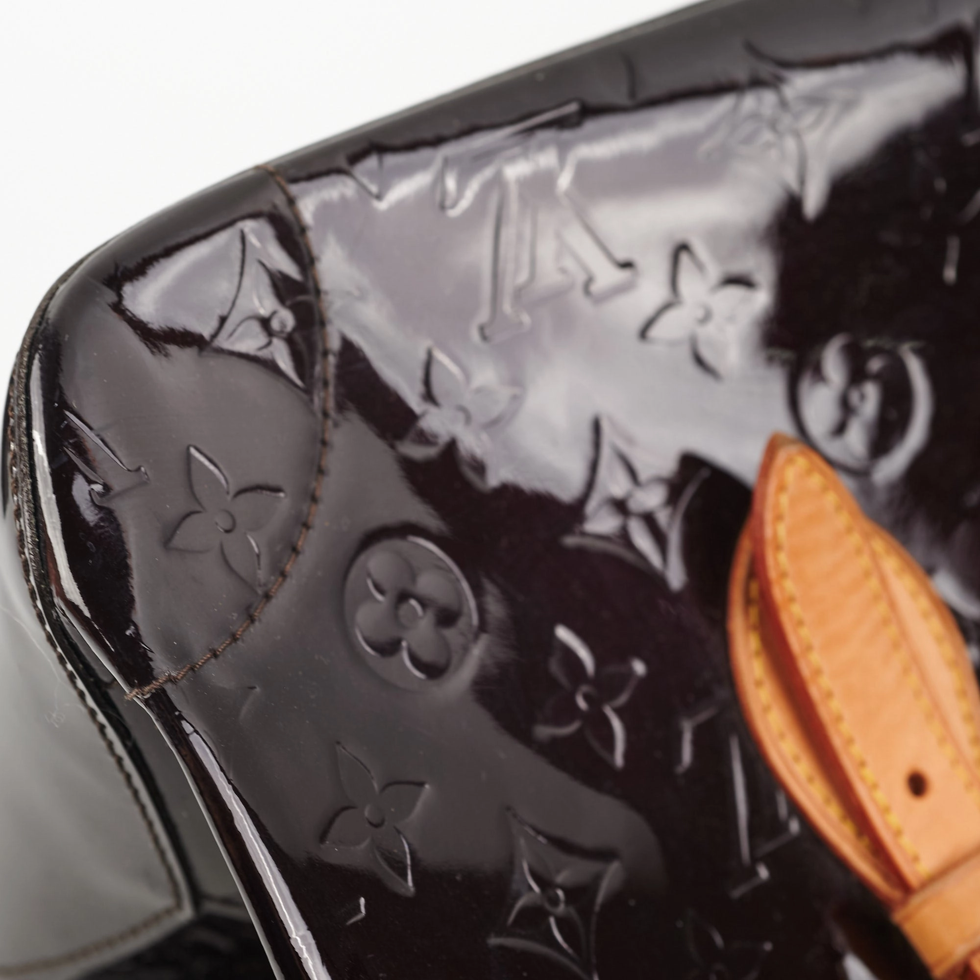 Louis Vuitton Vernis Tricot Bag Amarante