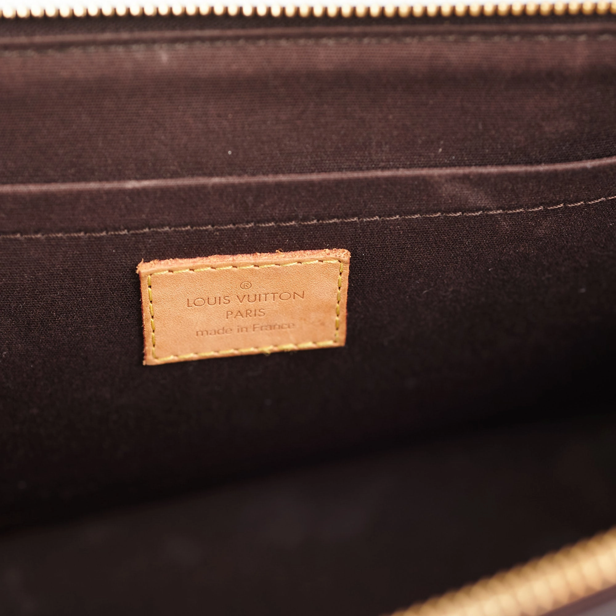 Louis Vuitton Vernis Tricot Bag Amarante