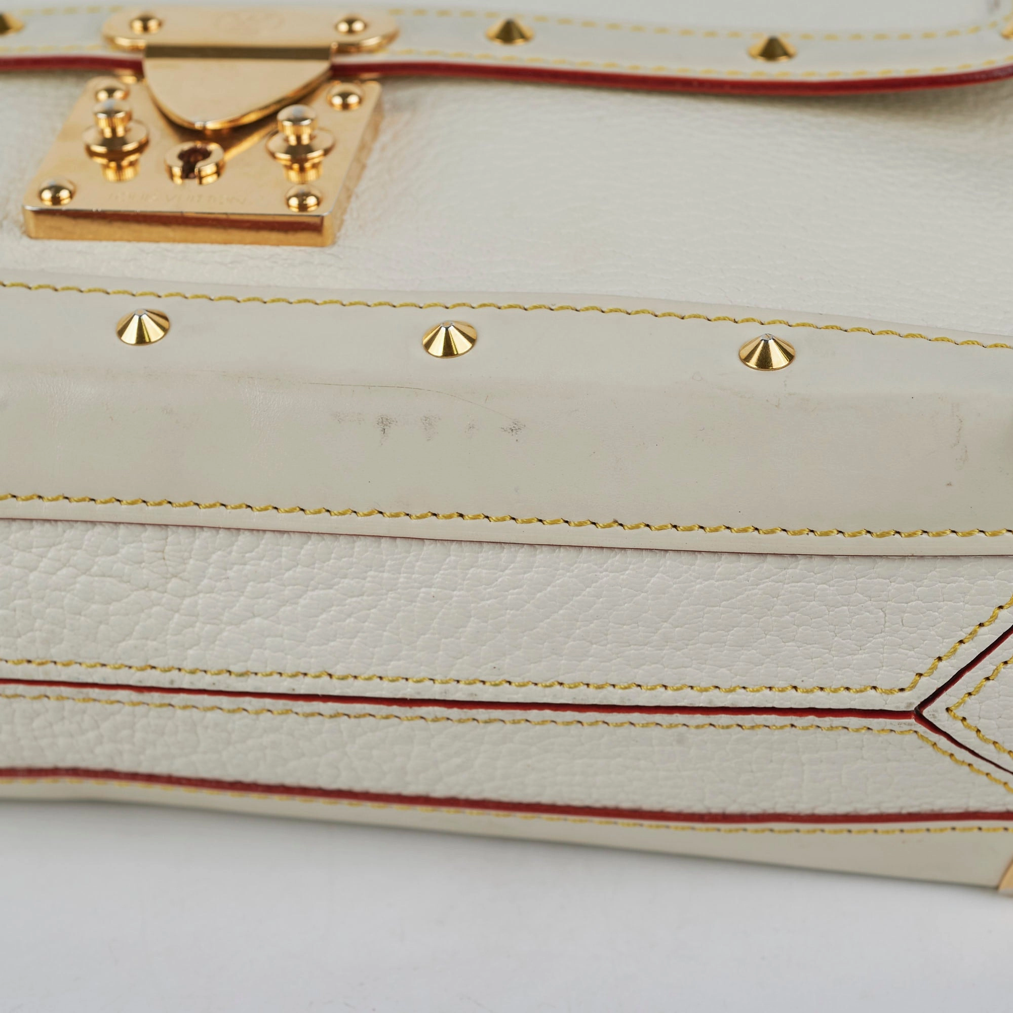 Louis Vuitton Vintage Suhali Le Talentueux Shoulder Bag Ivory